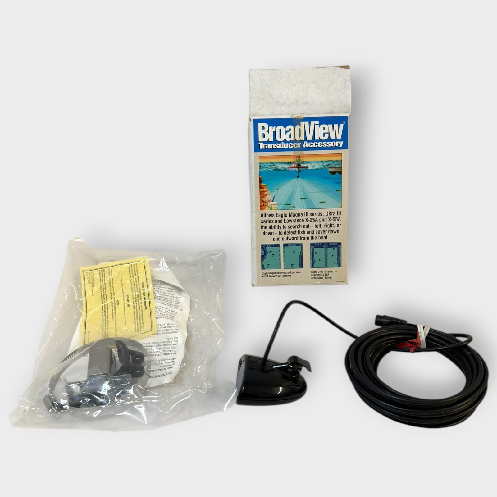 Lowrance LEI Eagle Broadview 90-81 Transducer Accessory - *NEW AND COMPLETE*