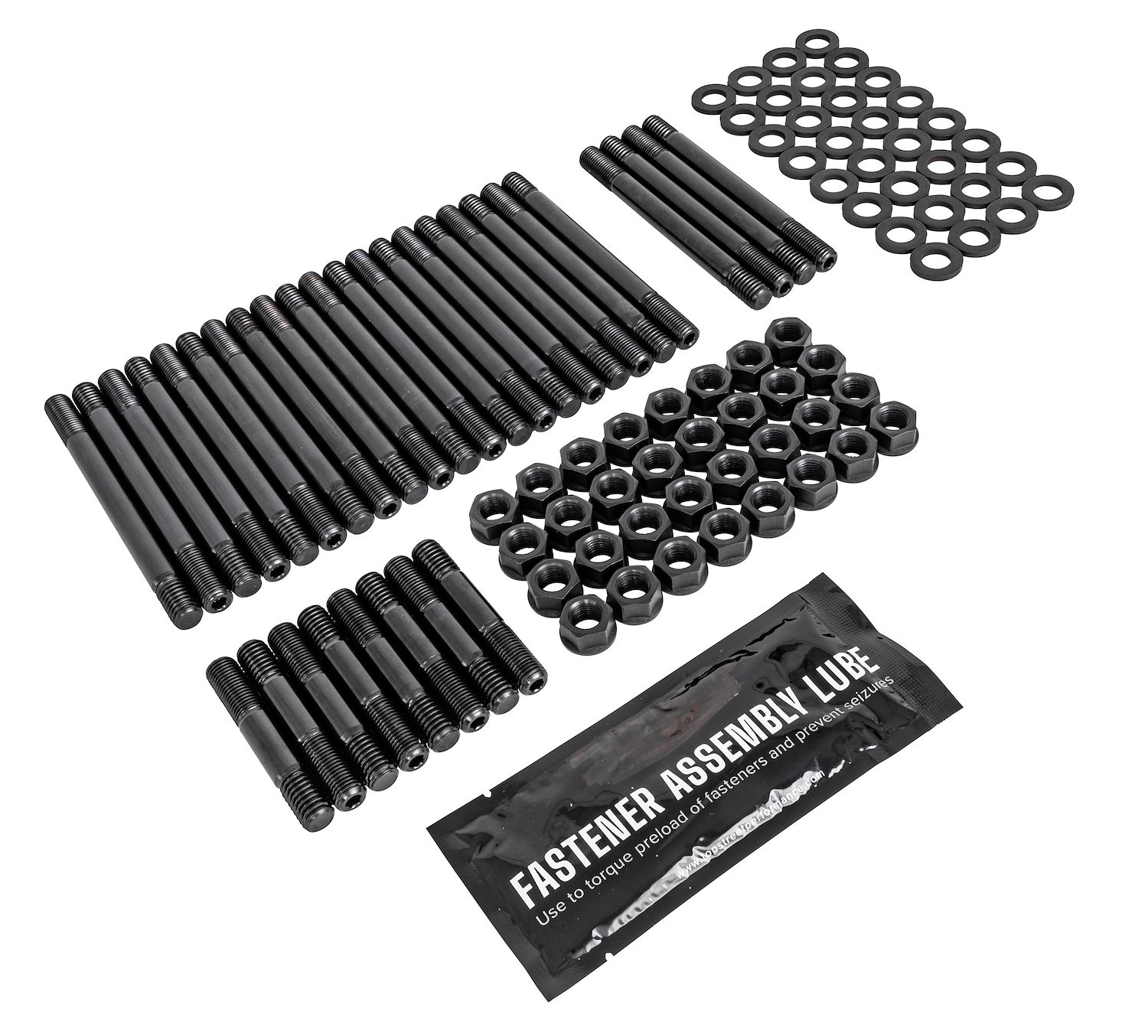 JEGS High-Strength Head Stud Kit for Big Block Chevy 396-454 [6-Point Hex Head]