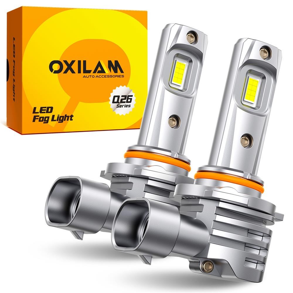 AUXITO H10 9145 9140 LED Fog Driving Light Bulbs 56W White 6500K Super Bright