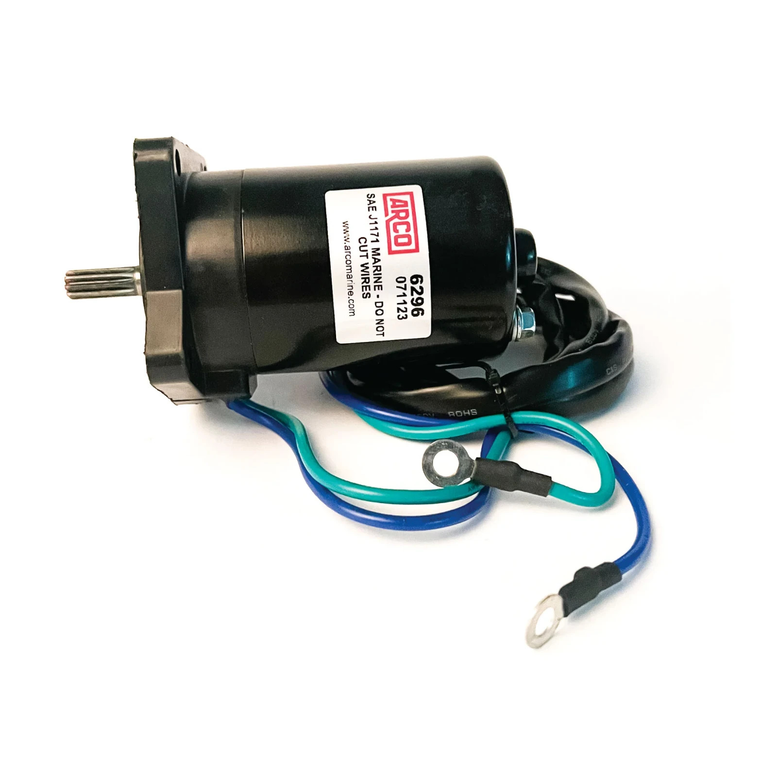 Arco 6296 Tilt & Trim Motor Replaces Yamaha 67C-43880-10-00 & 64W-43800-10-00 Arco 6296 Tilt & Trim Motor Replaces Yamaha 67C-43880-10-00 & 64W-43800-10-00