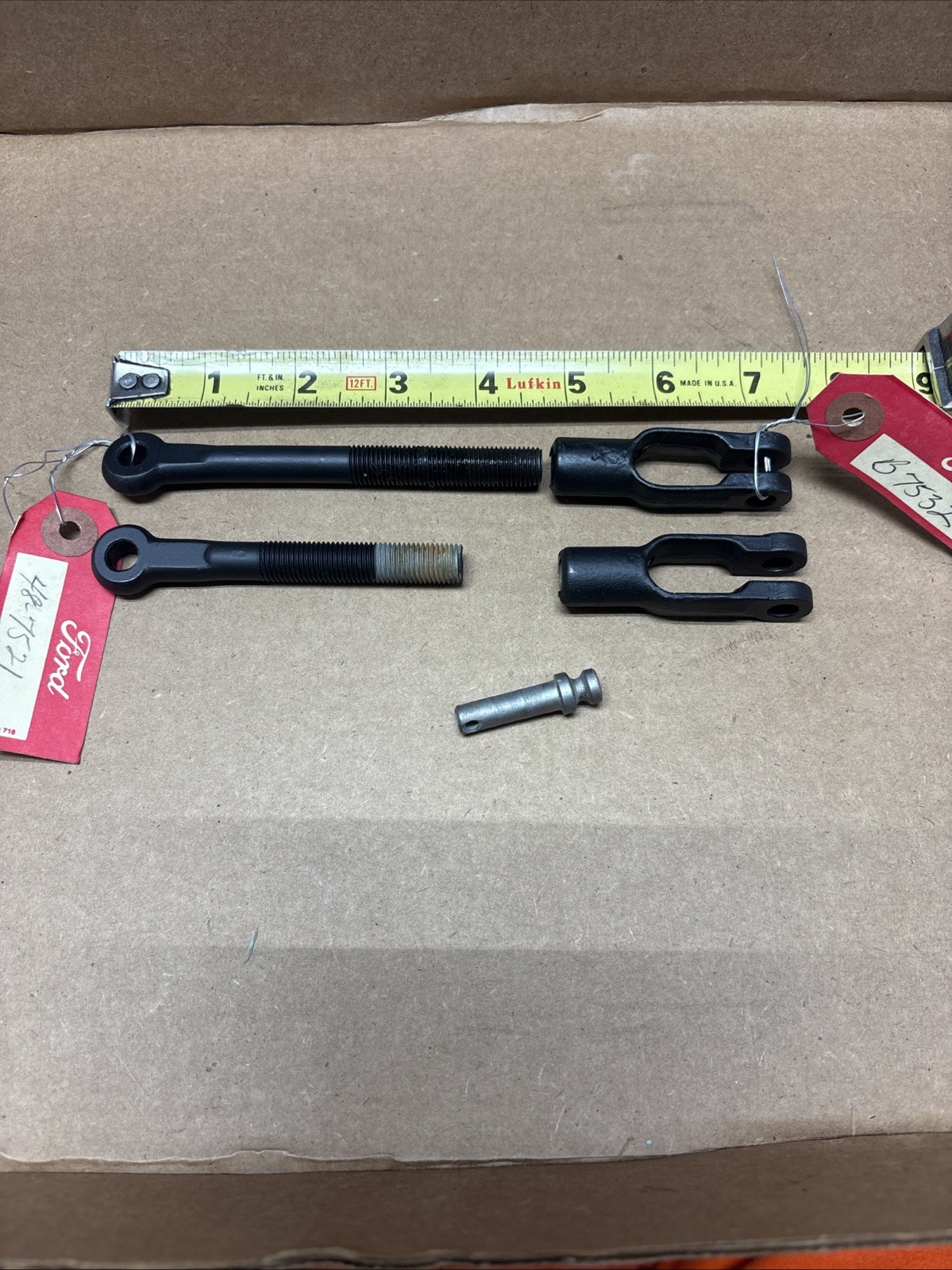 1932-1947 FORD TRANSMISSION CLUTCH RELEASE LEVER ROD CLEVIS FLATHEAD V8 LOT 1932-1947 FORD TRANSMISSION CLUTCH RELEASE LEVER ROD CLEVIS FLATHEAD V8 LOT