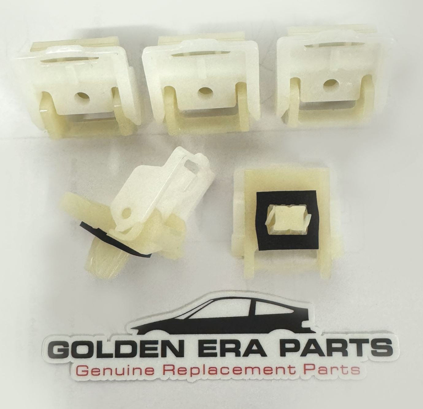 For 1988 - 1991 Honda CRX Rear Glass Upper Trim Clips 88-91 NEW  91508-SH2-003