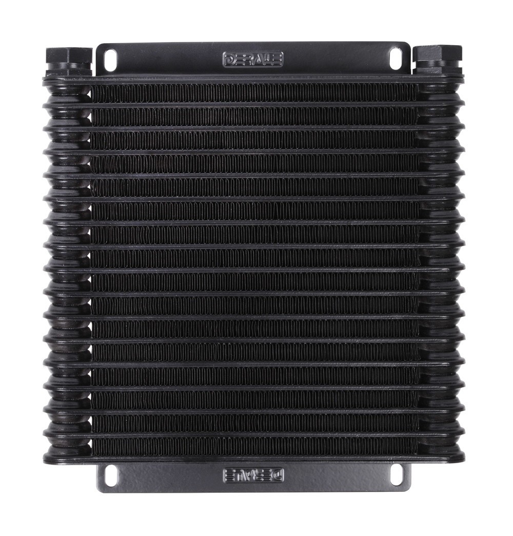 Derale Fluid Cooler 9000 Series 9.75 x 10.625 x 1.25 in Black Powder Coat 33604 Derale Fluid Cooler 9000 Series 9.75 x 10.625 x 1.25 in Black Powder Coat 33604