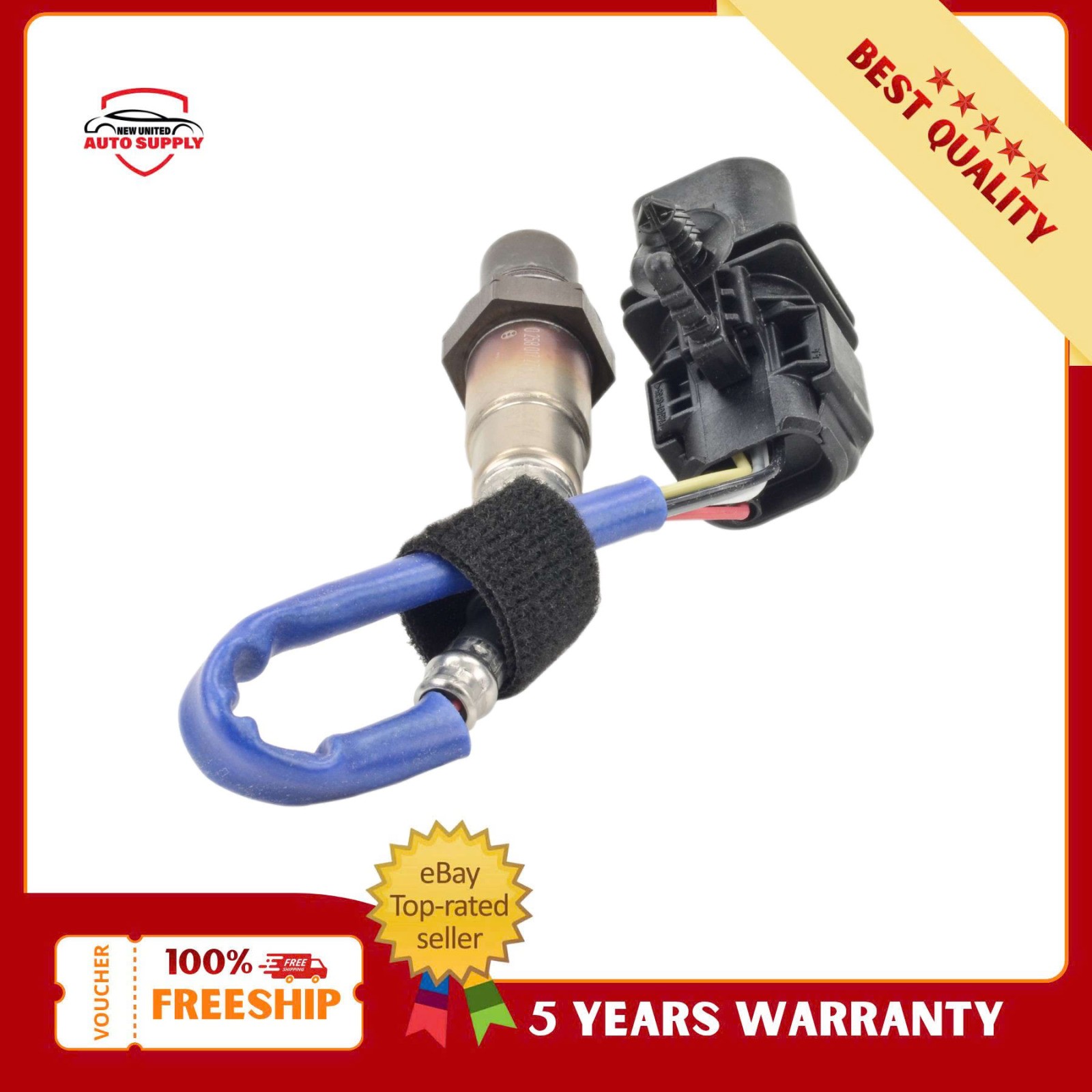 Bosch 17279 Oxygen Sensor Upstream for 2010-2012 Ford Edge Explorer Flex Taurus