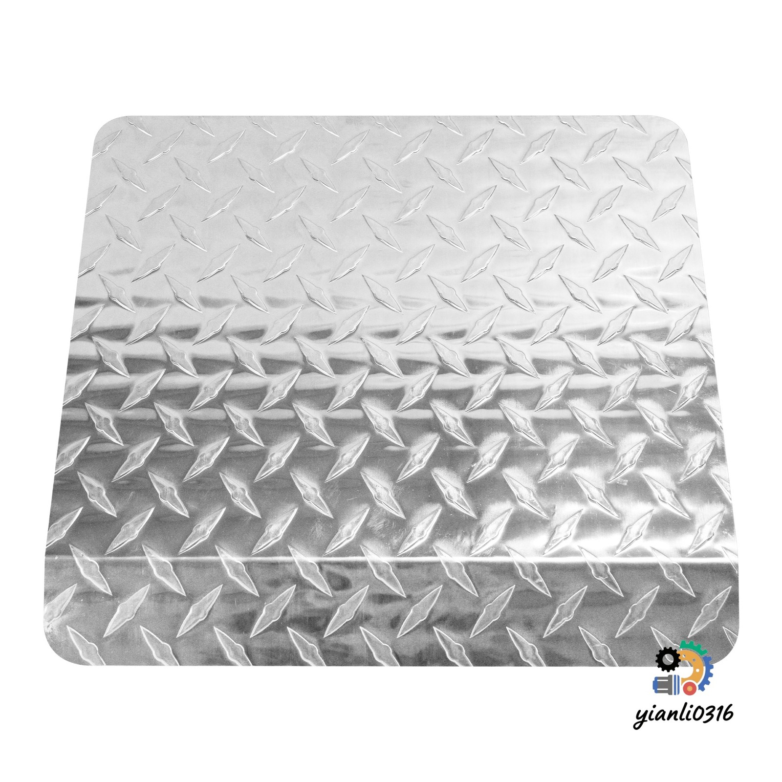 1pc Club Car DS Golf Cart Diamond Plate Rocker Panel Set Polished Aluminum 1pc Club Car DS Golf Cart Diamond Plate Rocker Panel Set Polished Aluminum