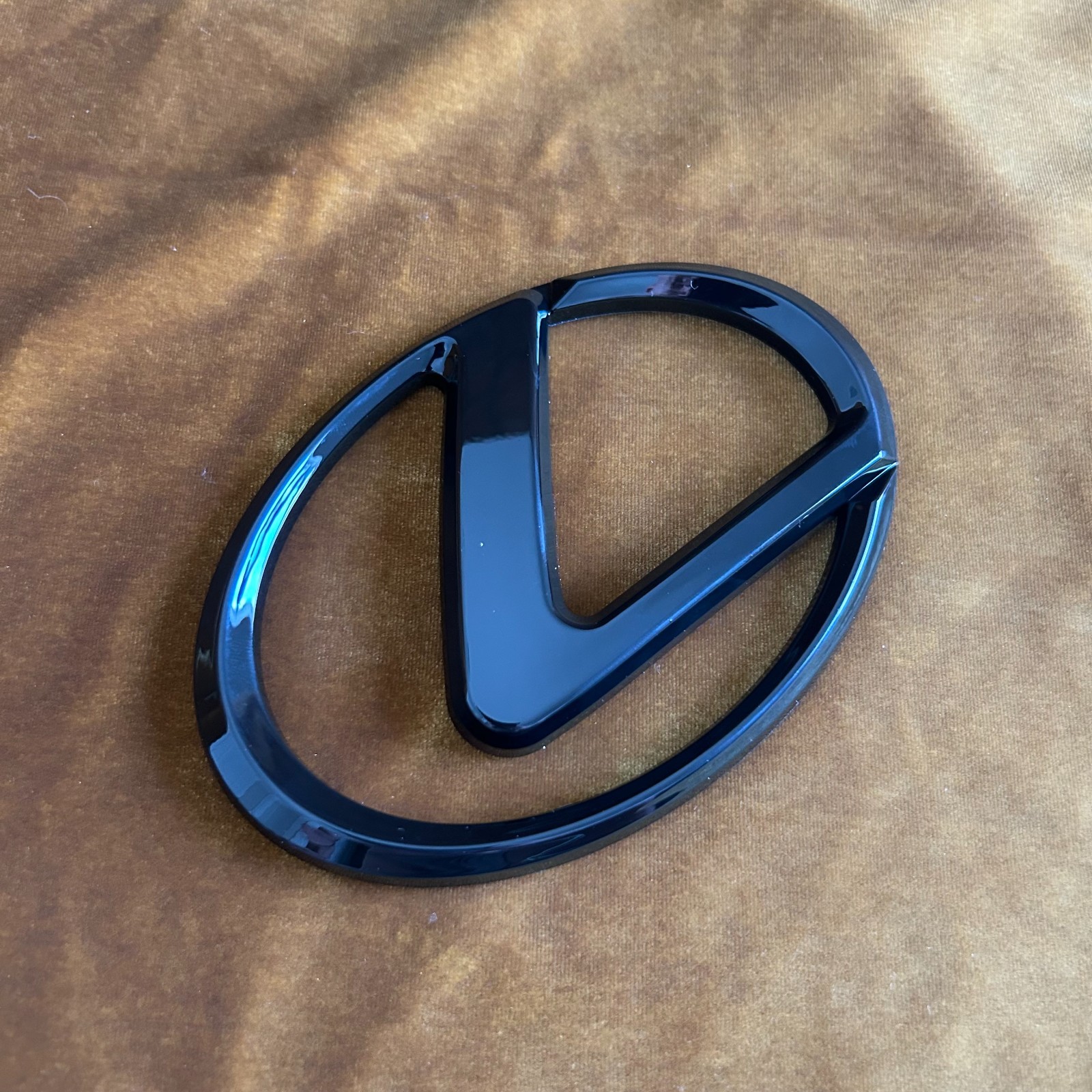 Lexus Rear Emblem Black Logo Badge for Trunk Lid IS250 IS350 ES350 GS350 RX350