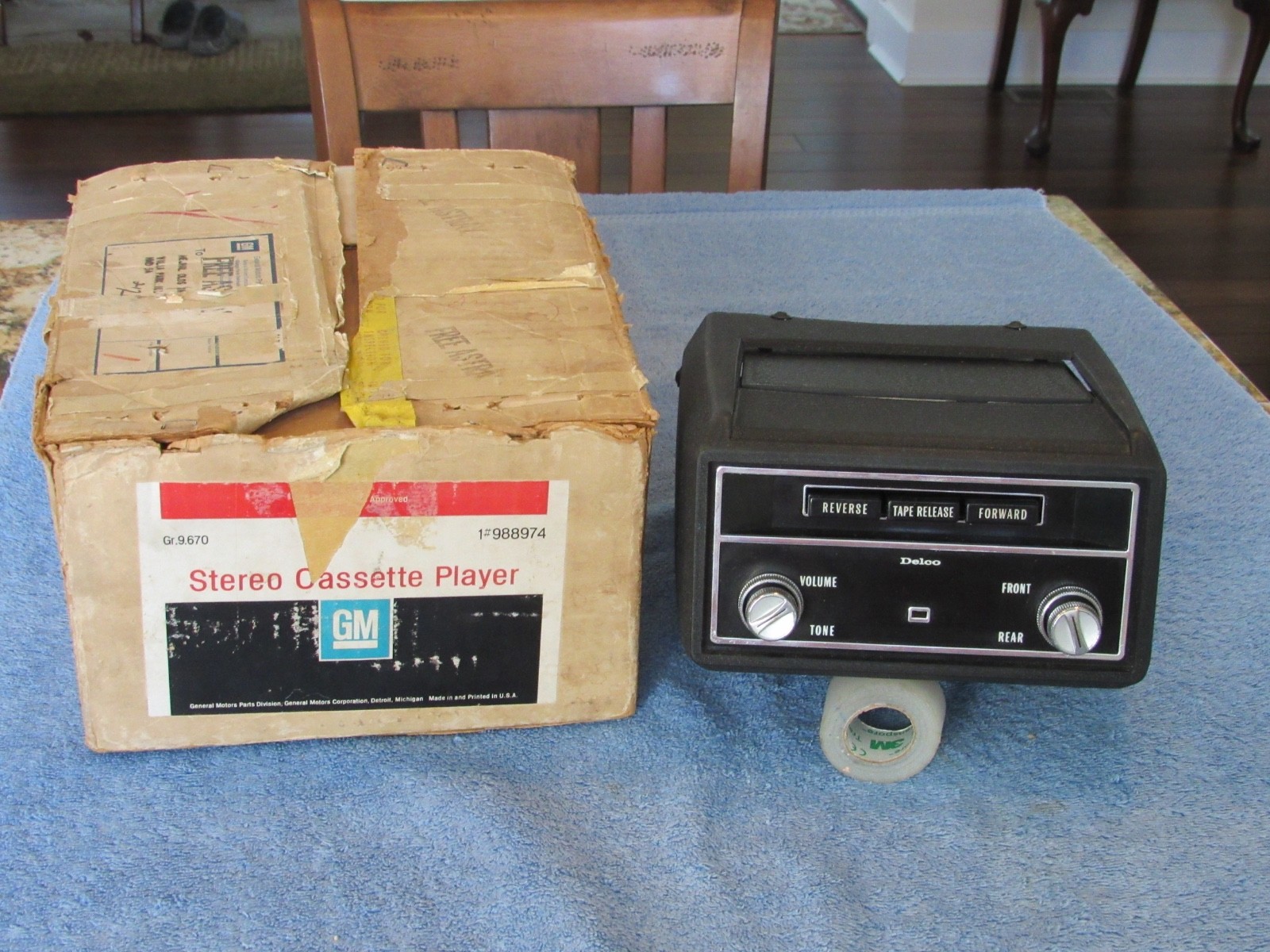 NOS 1971 1972 GM Cassette Player Olds 442 Hurst Pontiac GTO Judge Firebird T/A NOS 1971 1972 GM Cassette Player Olds 442 Hurst Pontiac GTO Judge Firebird T/A