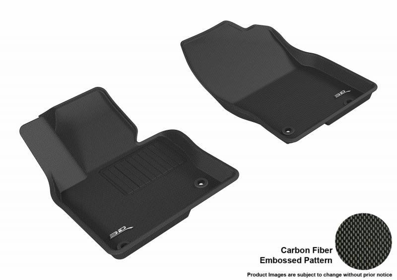 3D MAXpider 2017-2025 Fits Mazda Cx-5 Kagu 1st Row Embossed Pattern Floor Mat