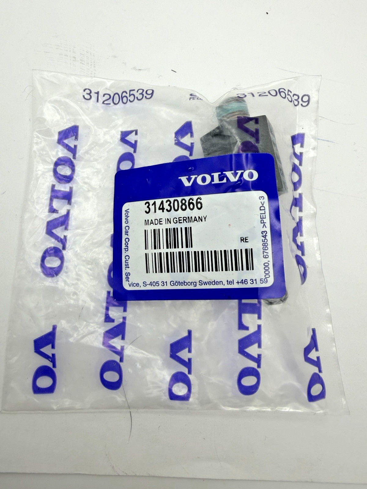 Genuine Volvo Check Valve - 31430866 OEM