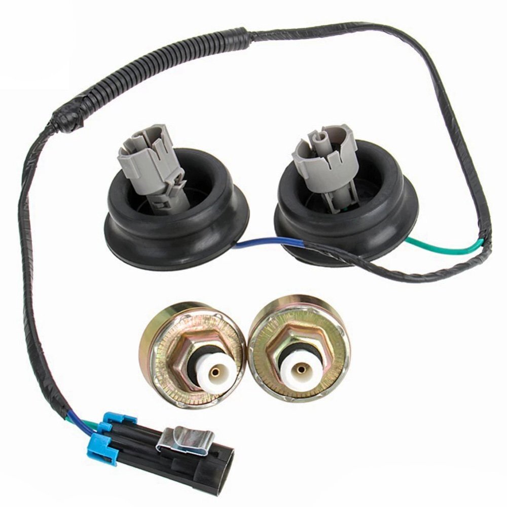 Knock Sensor w/Harness for Chevy GMC 1500 2500 Cadillac Hummer H2 4.8L 5.3L 6.0L