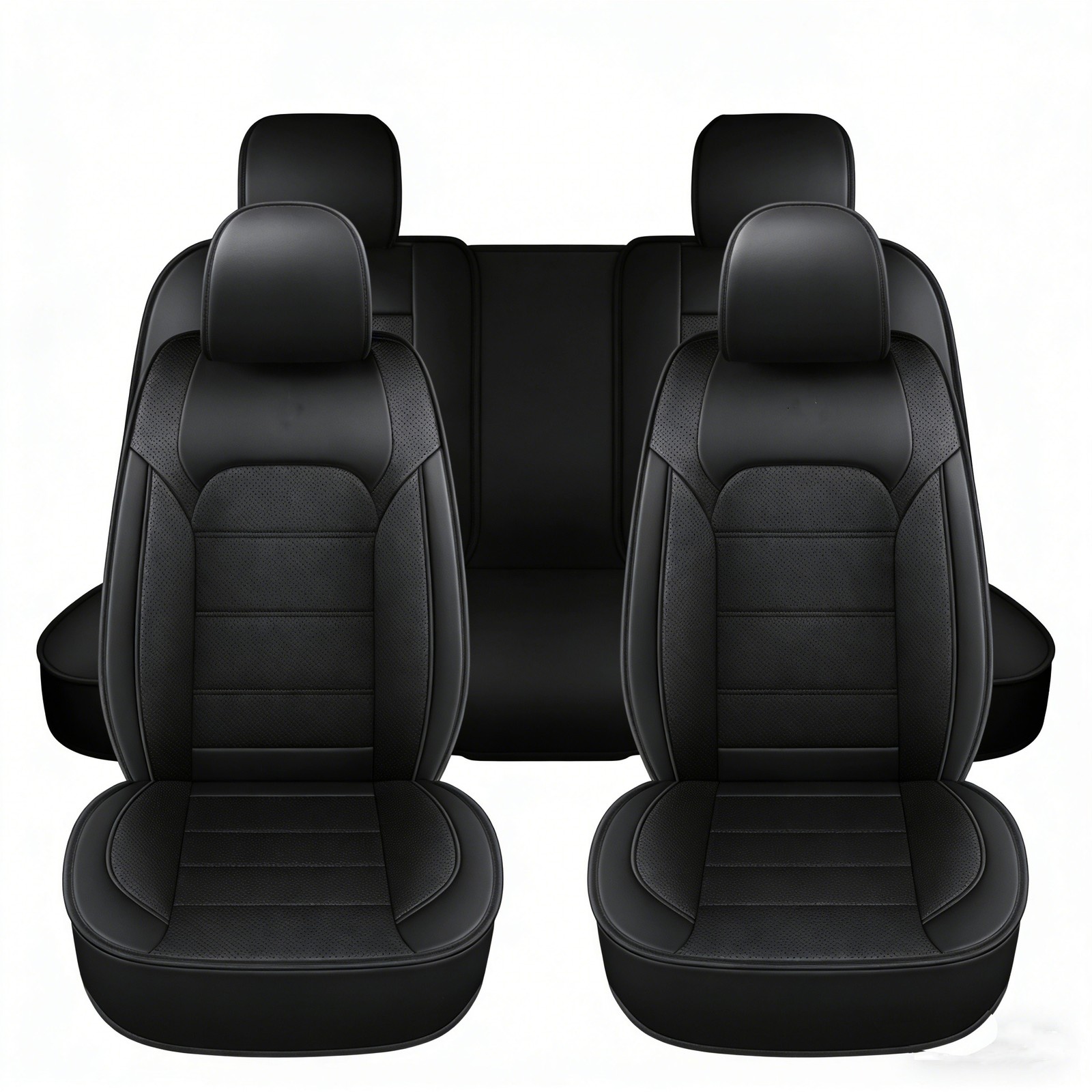 Luxury Leather Car Seat Cover For Subaru Forester Crosstrek Front Rear Full Set Luxury Leather Car Seat Cover For Subaru Forester Crosstrek Front Rear Full Set