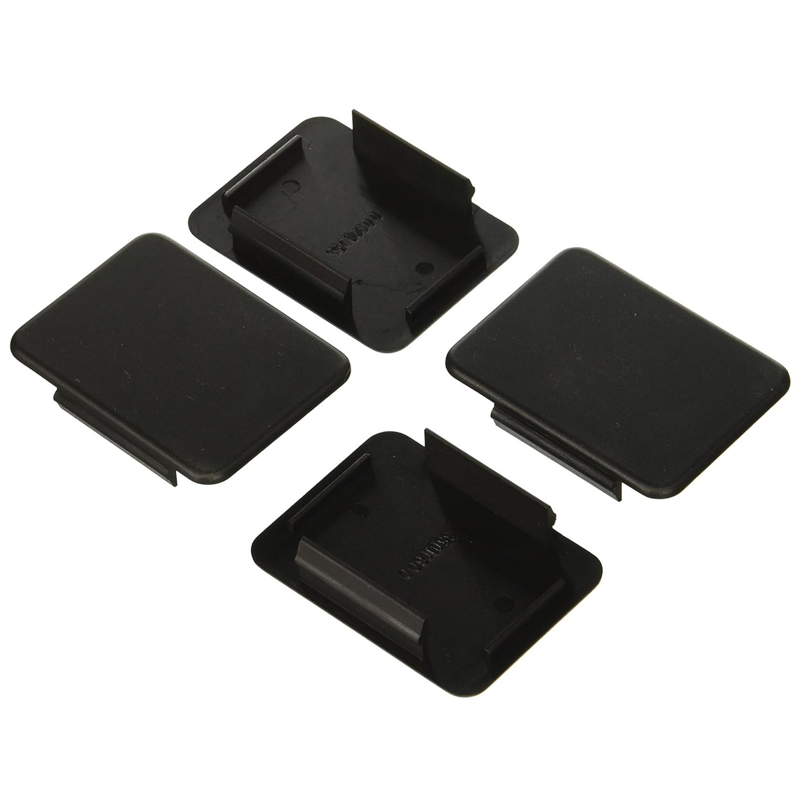 TruXedo Black Truck Bed Stake Pocket Covers for Ford F-150 Dodge Ram Set of 4