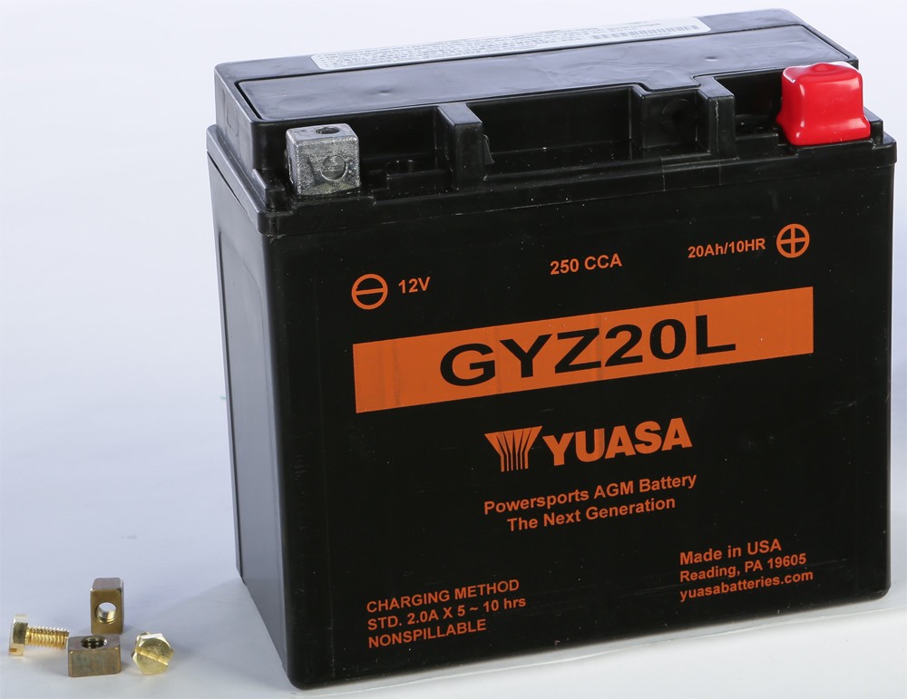 NEW YUASA BATTERY GYZ20L FA SEALED FACTORY ACTIVATED YUAM720GZ FAST SHIPPING