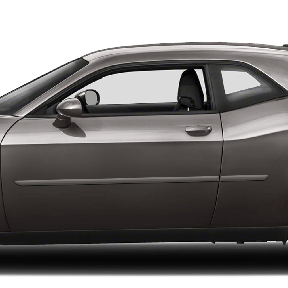 For: Dodge Challenger 2008-2023 Painted Body Side Moldings #FE-CHALL For: Dodge Challenger 2008-2023 Painted Body Side Moldings #FE-CHALL