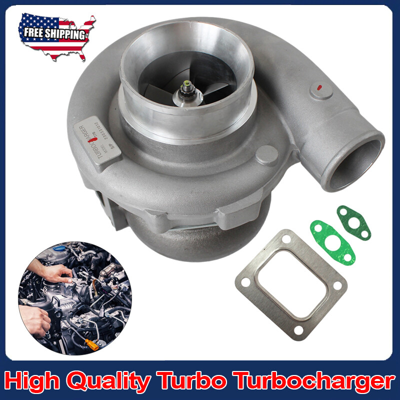 NEW T76 Turbo Turbocharger T4 .96 A/R Trim 600HP 76mm Compressor flange T4 USA