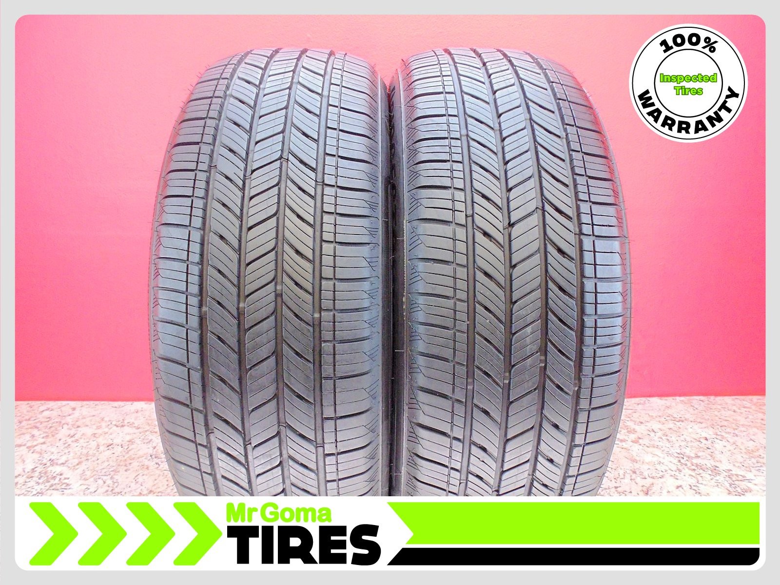 2 Bridgestone Alenza Sport A/S 235/50R21 Used Tires 9.1/32 Tread 101V 2355021 2 Bridgestone Alenza Sport A/S 235/50R21 Used Tires 9.1/32 Tread 101V 2355021