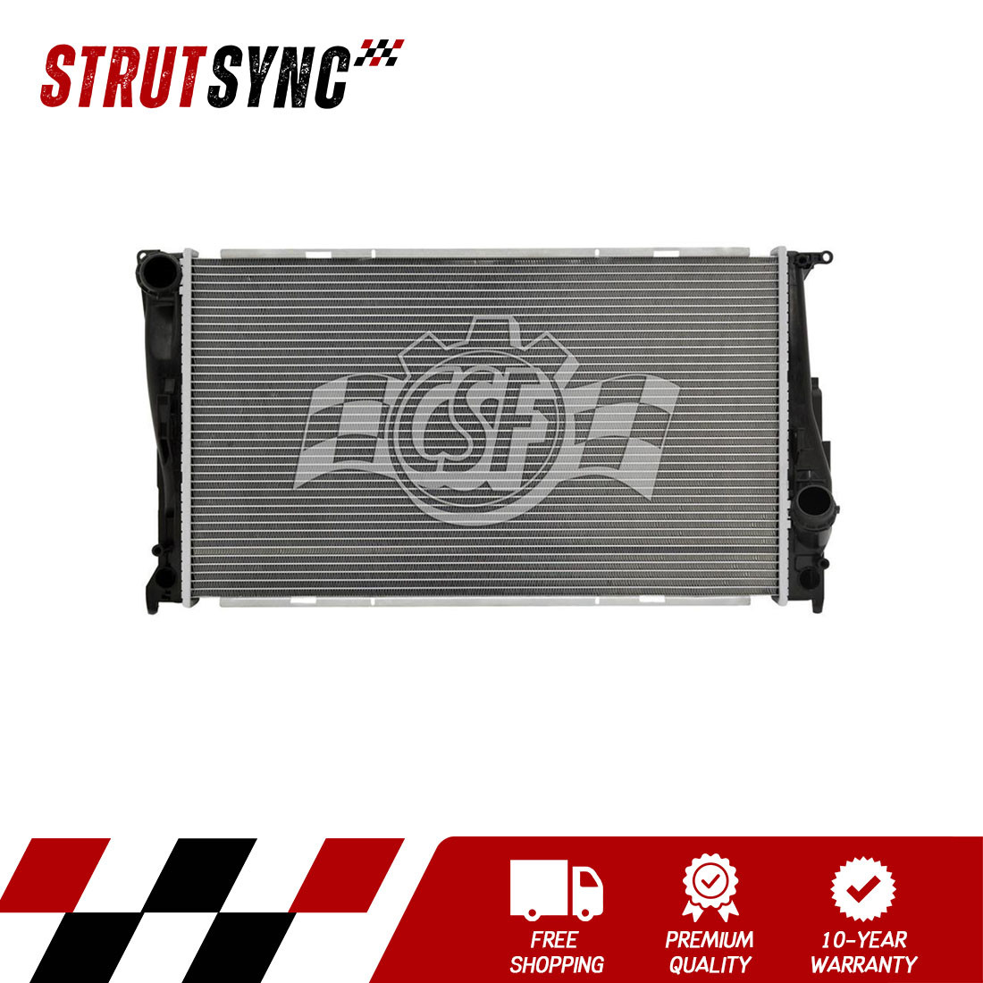CSF Radiator E93 3 Series for BMW 335i Z4 E90 E92 335xi 135i  3717 17117547059