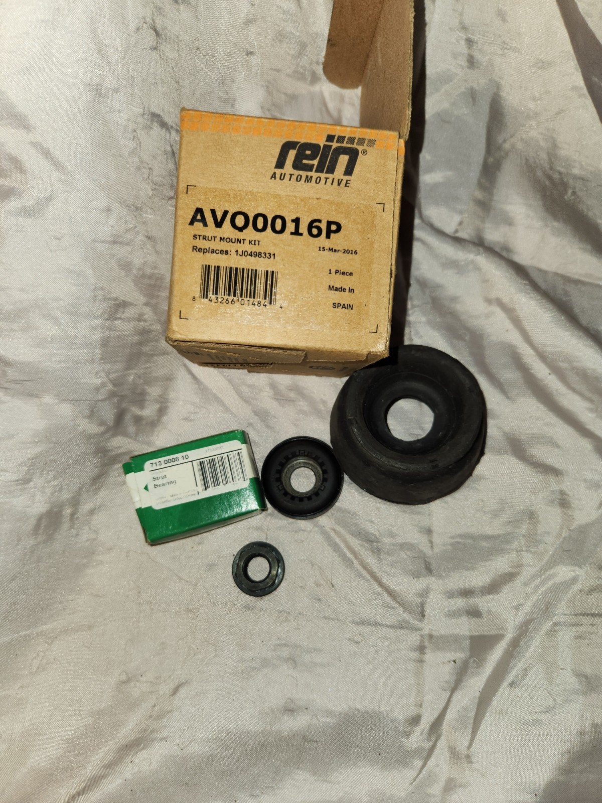 AVQ0016P REIN Automotive Strut Mount Kit Made In Spain AVQ0016P Strut Mount