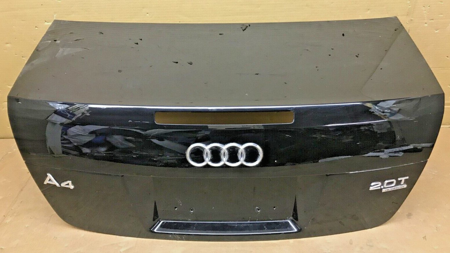 04-08 AUDI A4 S4 B7 CABRIOLET CONVERTIBLE TRUNK LID TAILGATE LIFTGATE OEM Black