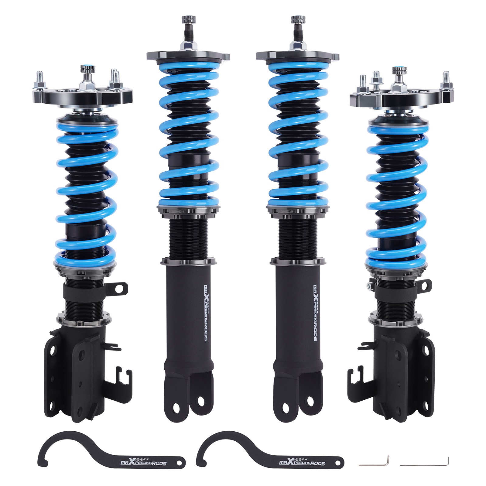 24 Level Damper Adjustable Coilovers Lowering Kit For Nissan Altima 2013-2018