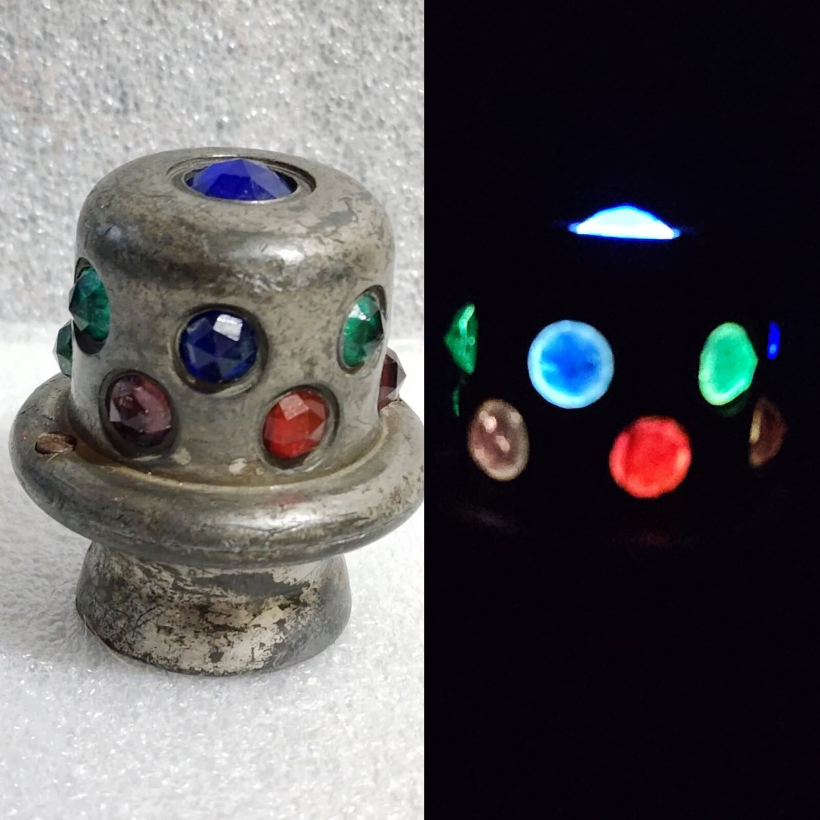 1920s Jewel Dash Light Ford Model A T Rat Rod Harley Indian Speedster Roadster
