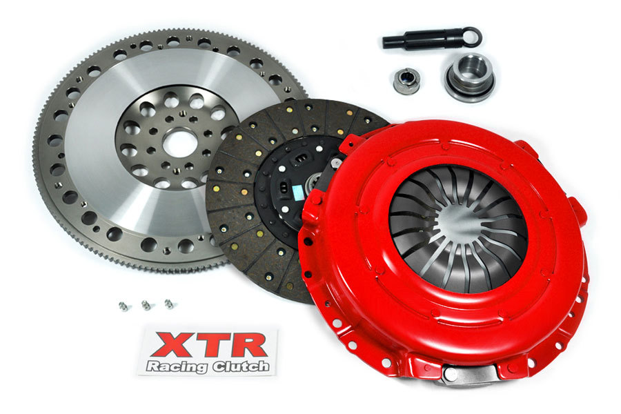 XTR STAGE 2 CLUTCH KIT & CHROMOLY FLYWHEEL FORD MUSTANG GT COBRA SVT 4.6L 8-BOLT