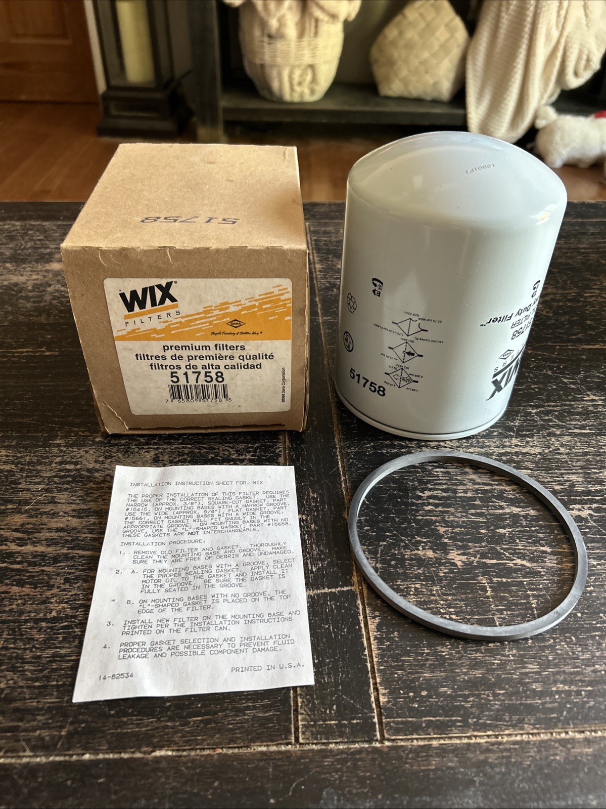 New Genuine WIX 51758 Oil Filter New Genuine WIX 51758 Oil Filter