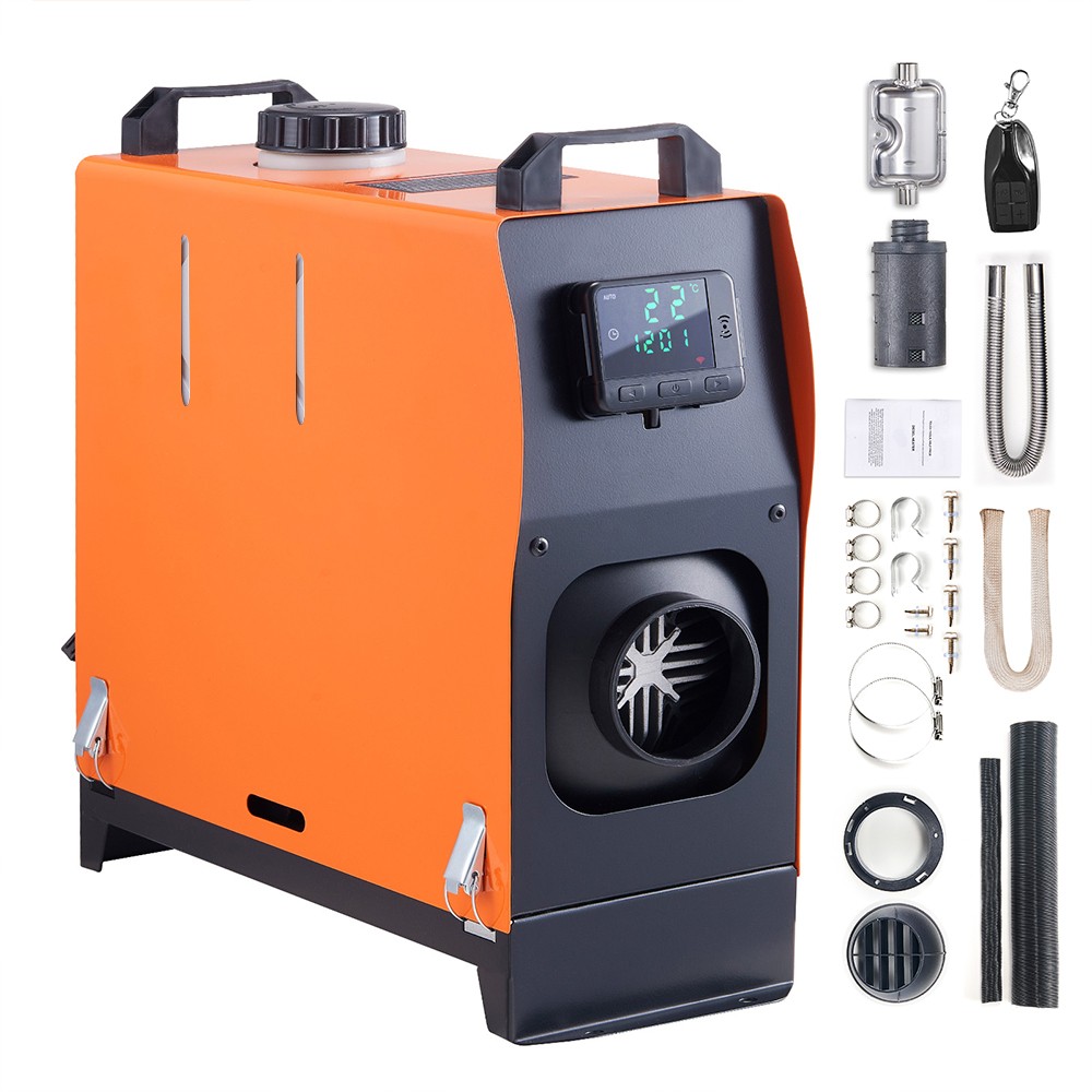Diesel Air Heater All-in-one 12V 8KW With LCD Remote Control Bluetooth for Car