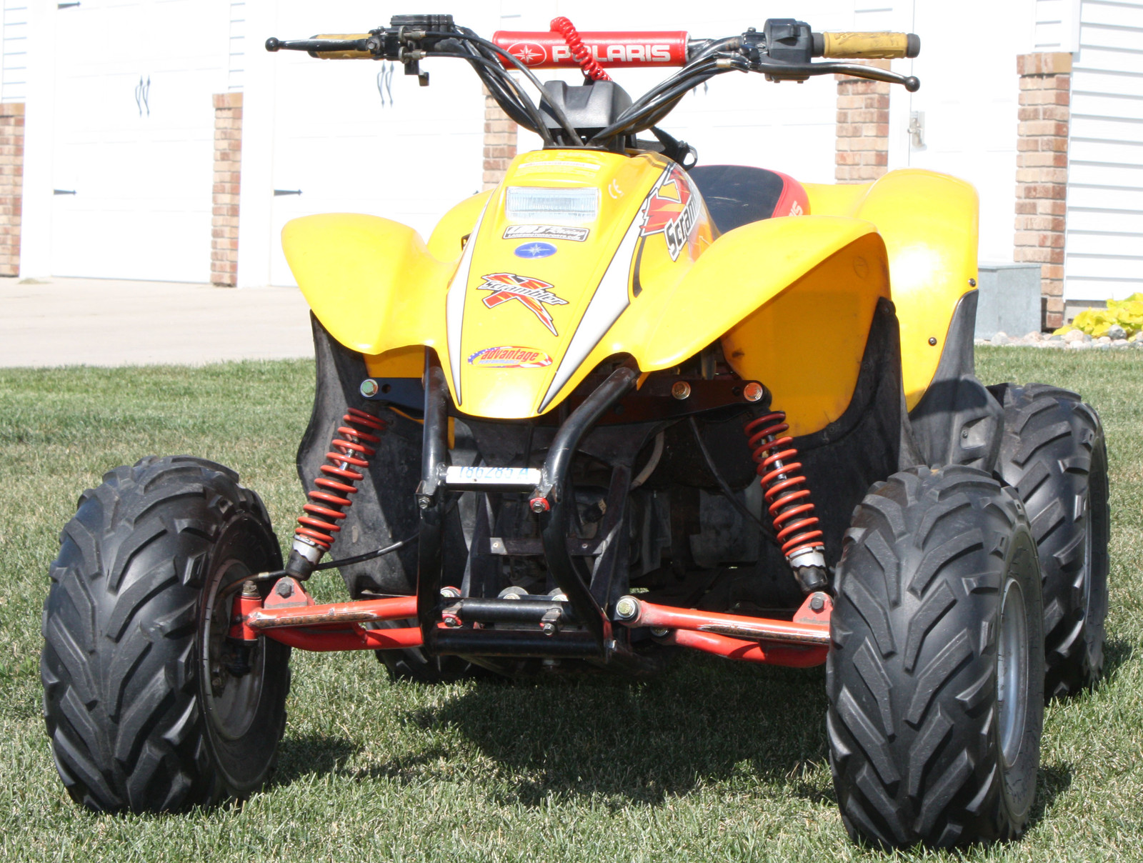 Polaris 2001 Scrambler 90 A-arms & Shocks ATV Widening Kit + 4/110mm 3\