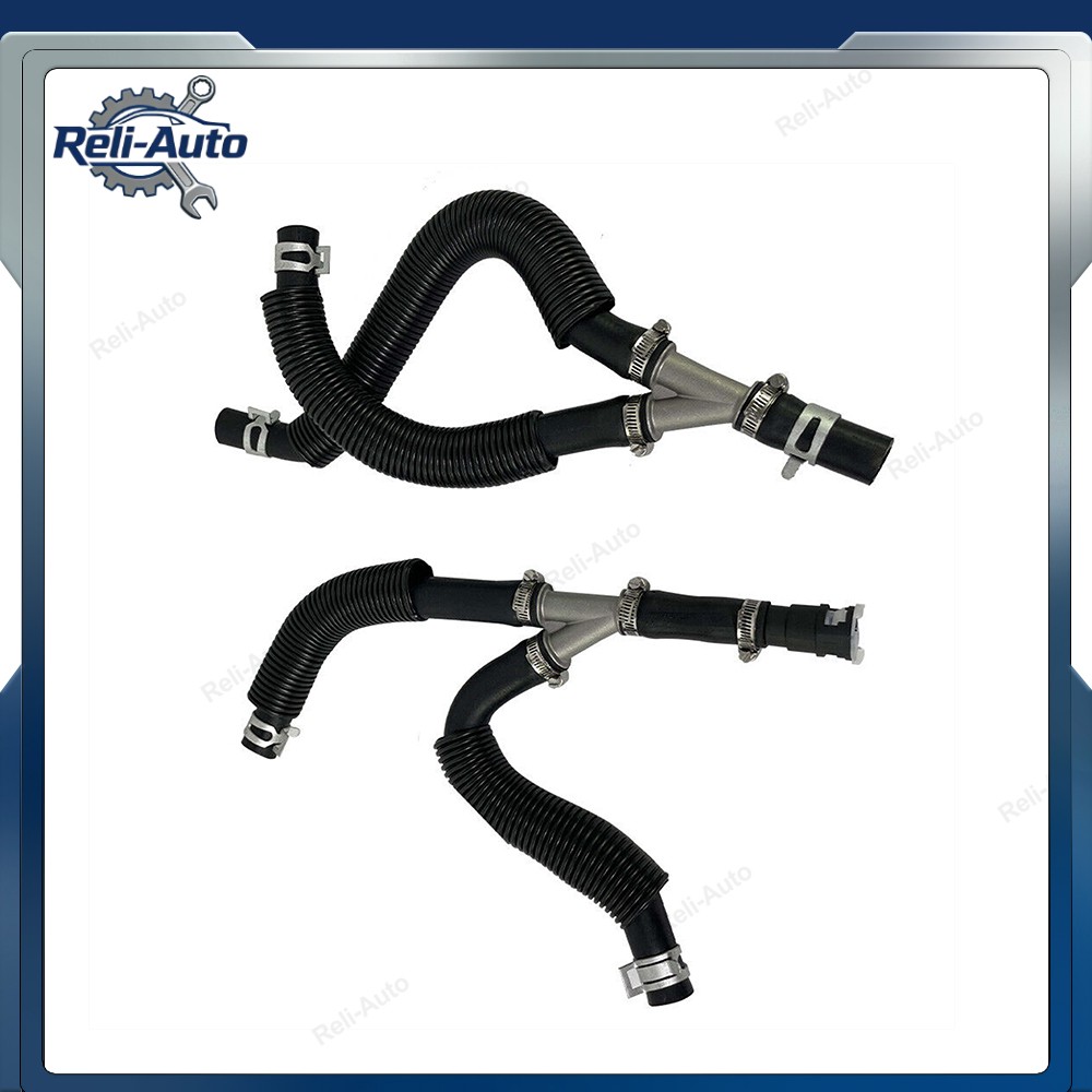 2Pcs Heater Hose Assembly for 2008-2010 Chrysler Dodge Grand Caravan 626-307HP