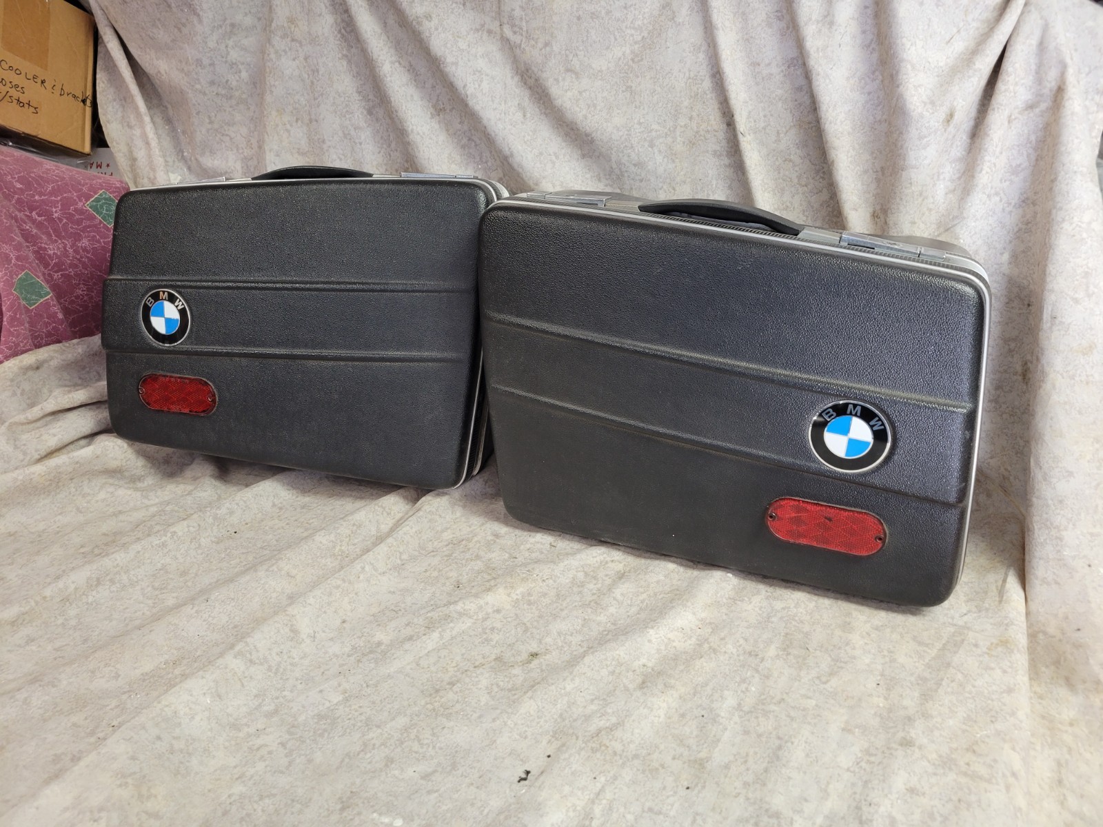 BMW Airhead Krauser luggage set, R60 R75 R80 R90 R100 side cases, panniers BMW Airhead Krauser luggage set, R60 R75 R80 R90 R100 side cases, panniers