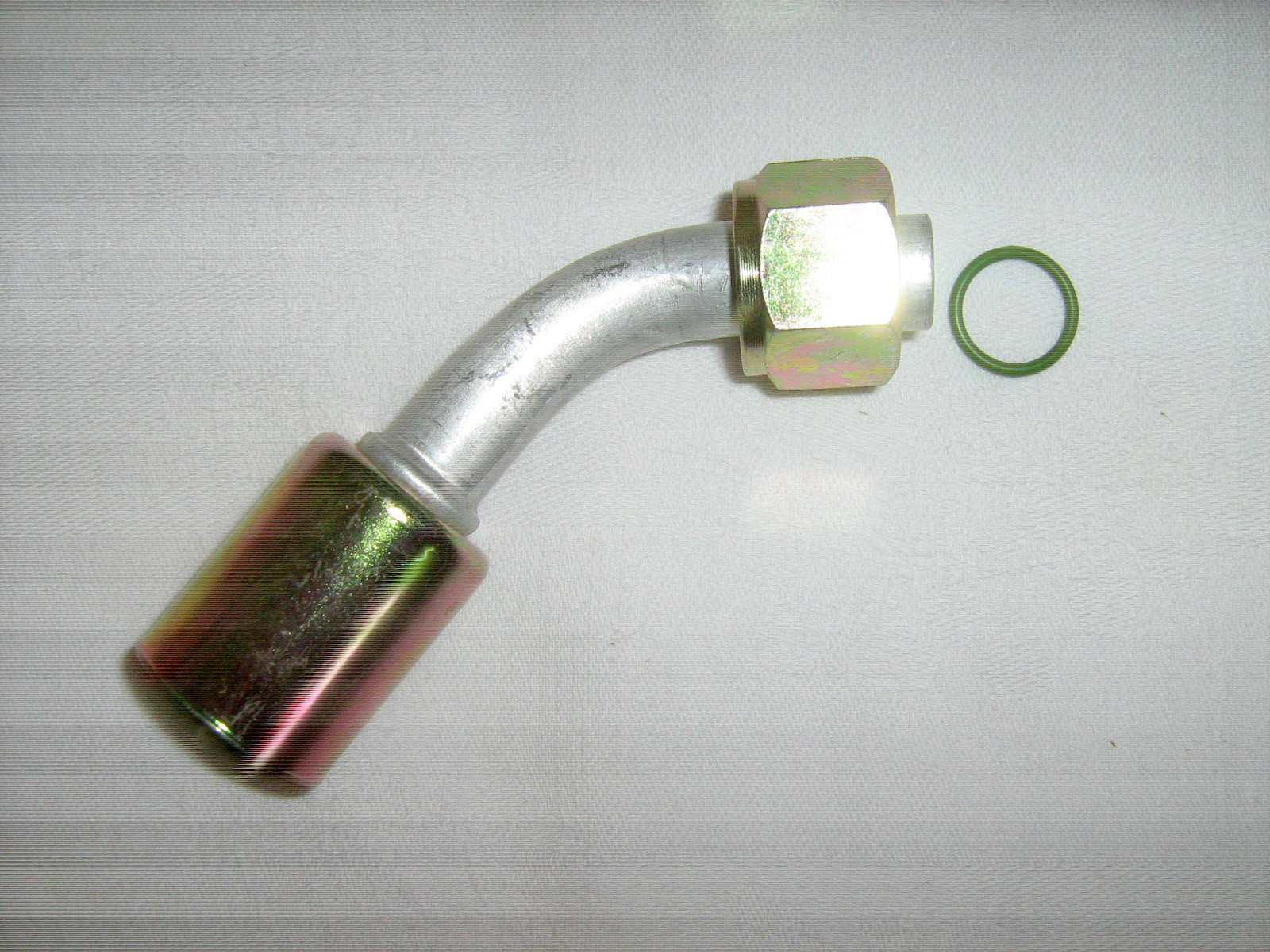 A/C FITTING,BEADLOCK CRIMP,FEMALE O RING 45 DEGREE  #10 NUT/HOSE BL1313 35B1313