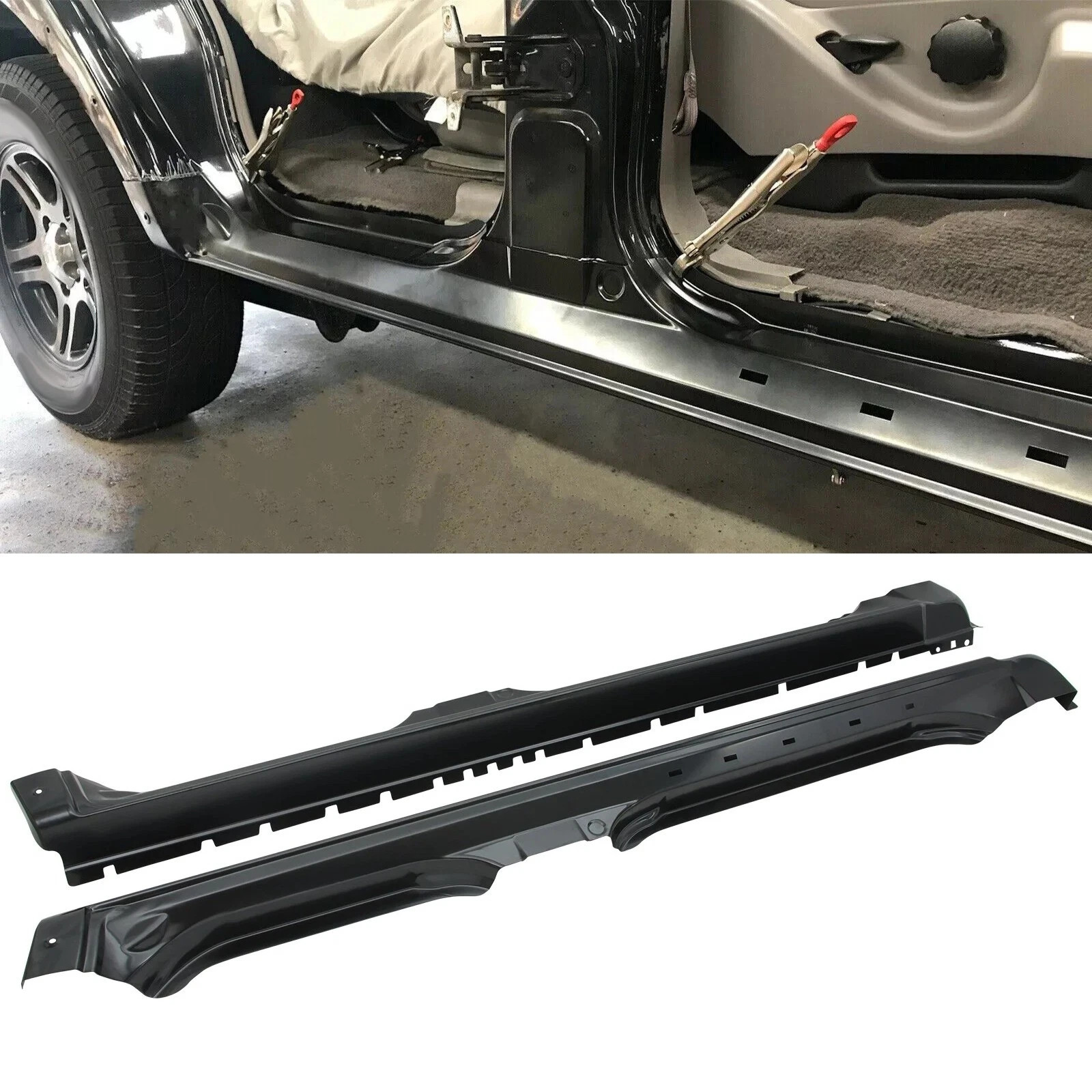 Outer Rocker Panels For 2003-2017 Ford Expedition Factory Style Left & Right