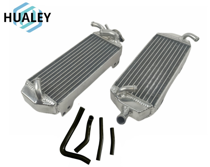 Aluminum Radiator + Black Hose For 1996 1997 1998 1999 2000 Suzuki RM250 RM 250 Aluminum Radiator + Black Hose For 1996 1997 1998 1999 2000 Suzuki RM250 RM 250
