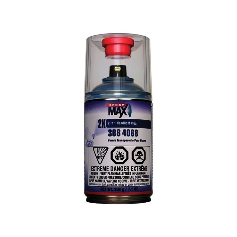 SprayMax 2K 2 in 1 Headlight Clear, 3684068 SprayMax 2K 2 in 1 Headlight Clear, 3684068