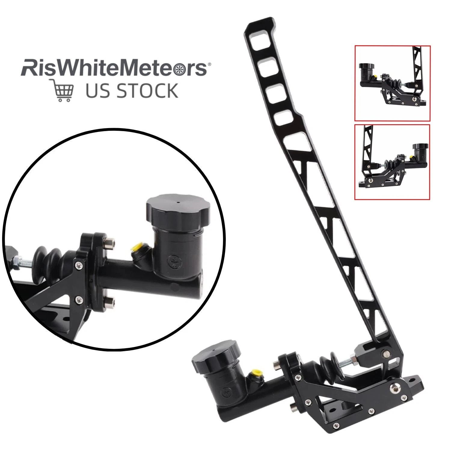 New Racing Car Hydraulic Drift Hydro E-Brake Handbrake Long Arm Black Gear Kit