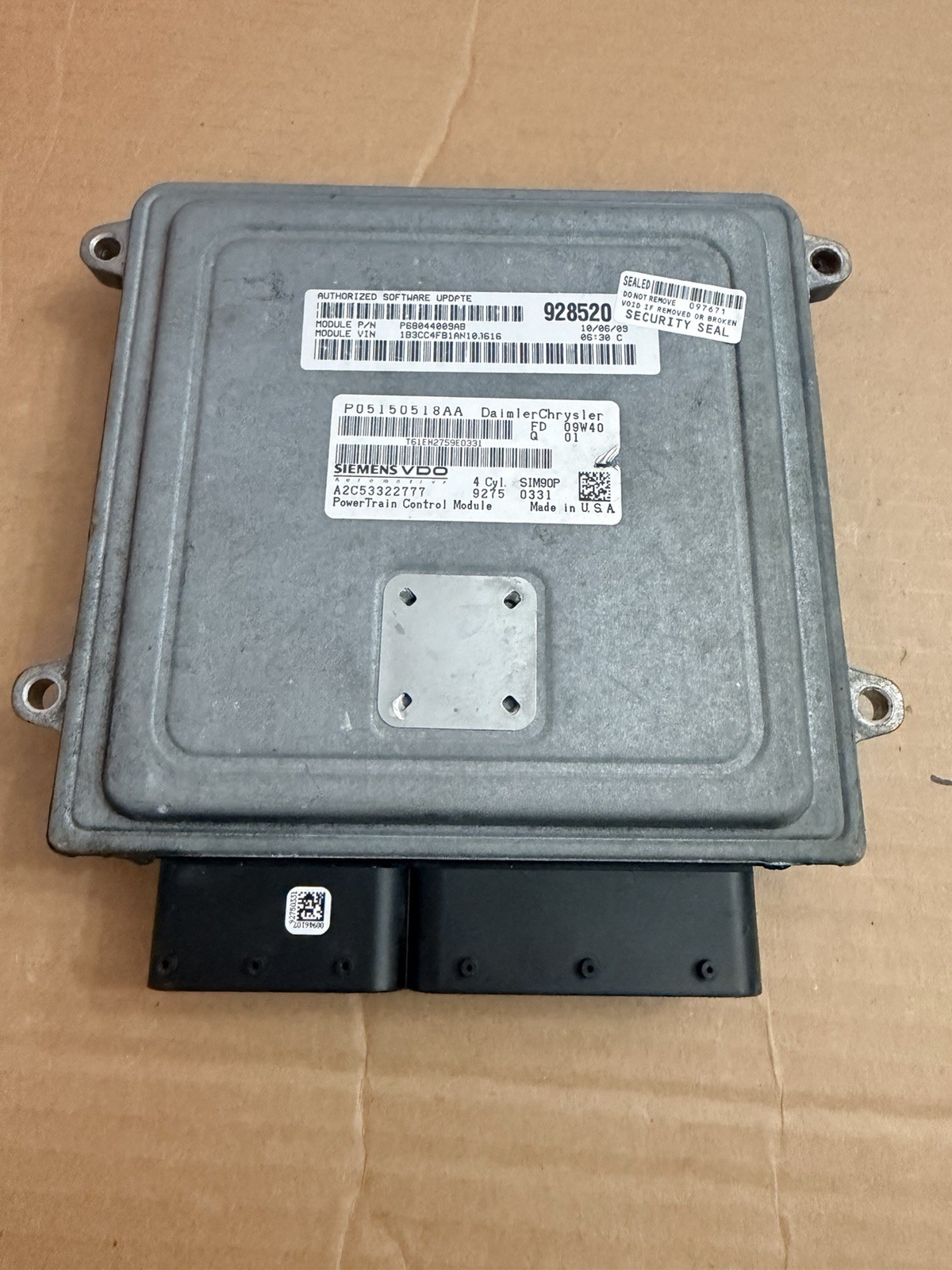 ✅2007-2010 Dodge Avenger Chrysler Sebring 2.4L ECM P05150518AA ✅2007-2010 Dodge Avenger Chrysler Sebring 2.4L ECM P05150518AA