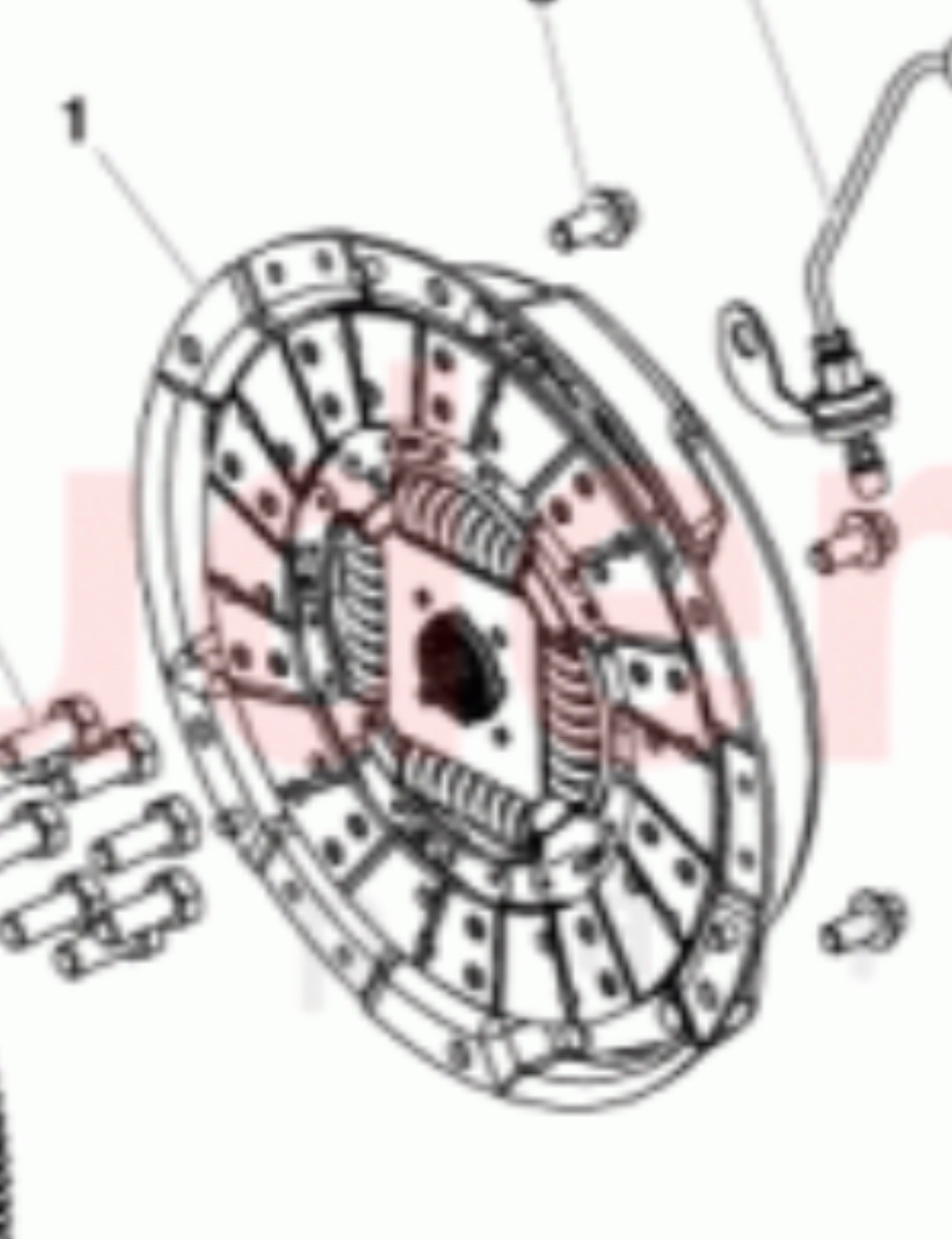 EB1480 2008 08 ASTON MARTIN VANTAGE CLUTCH PLATE EB1480 2008 08 ASTON MARTIN VANTAGE CLUTCH PLATE