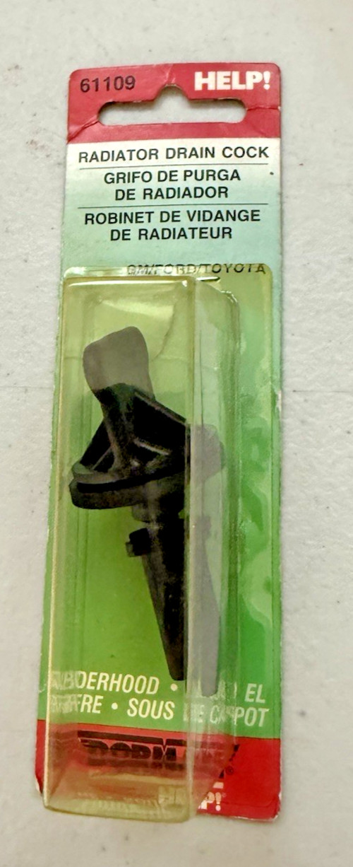 Dorman Help Radiator Drain Cock GM/Ford/Toyota #61109 Brand New Dorman Help Radiator Drain Cock GM/Ford/Toyota #61109 Brand New