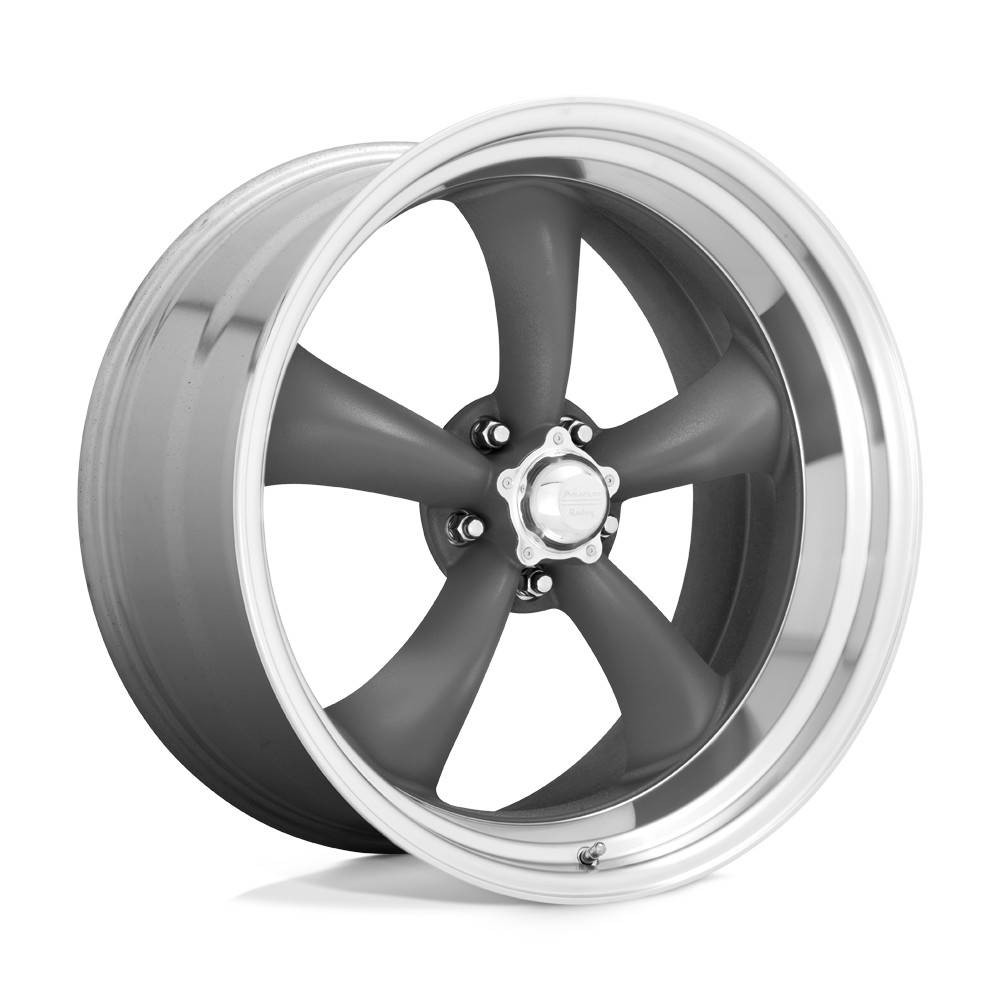 20x10 American Racing VN215 TORQ THRUST II Mag Gray Wheel 5x5.5 (6mm)