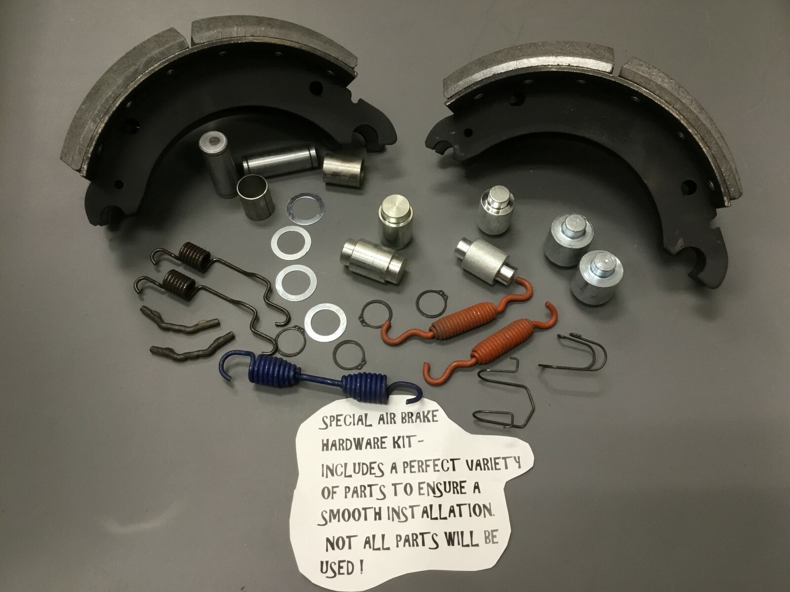 4536FC trailer brake shoes, and mutiple-application hardware kit, 12.25 x 5.5'' 4536FC trailer brake shoes, and mutiple-application hardware kit, 12.25 x 5.5''