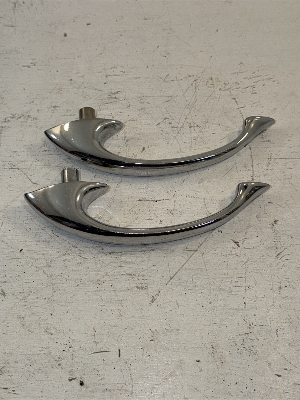 Vintage NOS OEM Chrome Door Handle Set WB 64449 J11 Triumph TR4 5 Mg Midget Vintage NOS OEM Chrome Door Handle Set WB 64449 J11 Triumph TR4 5 Mg Midget