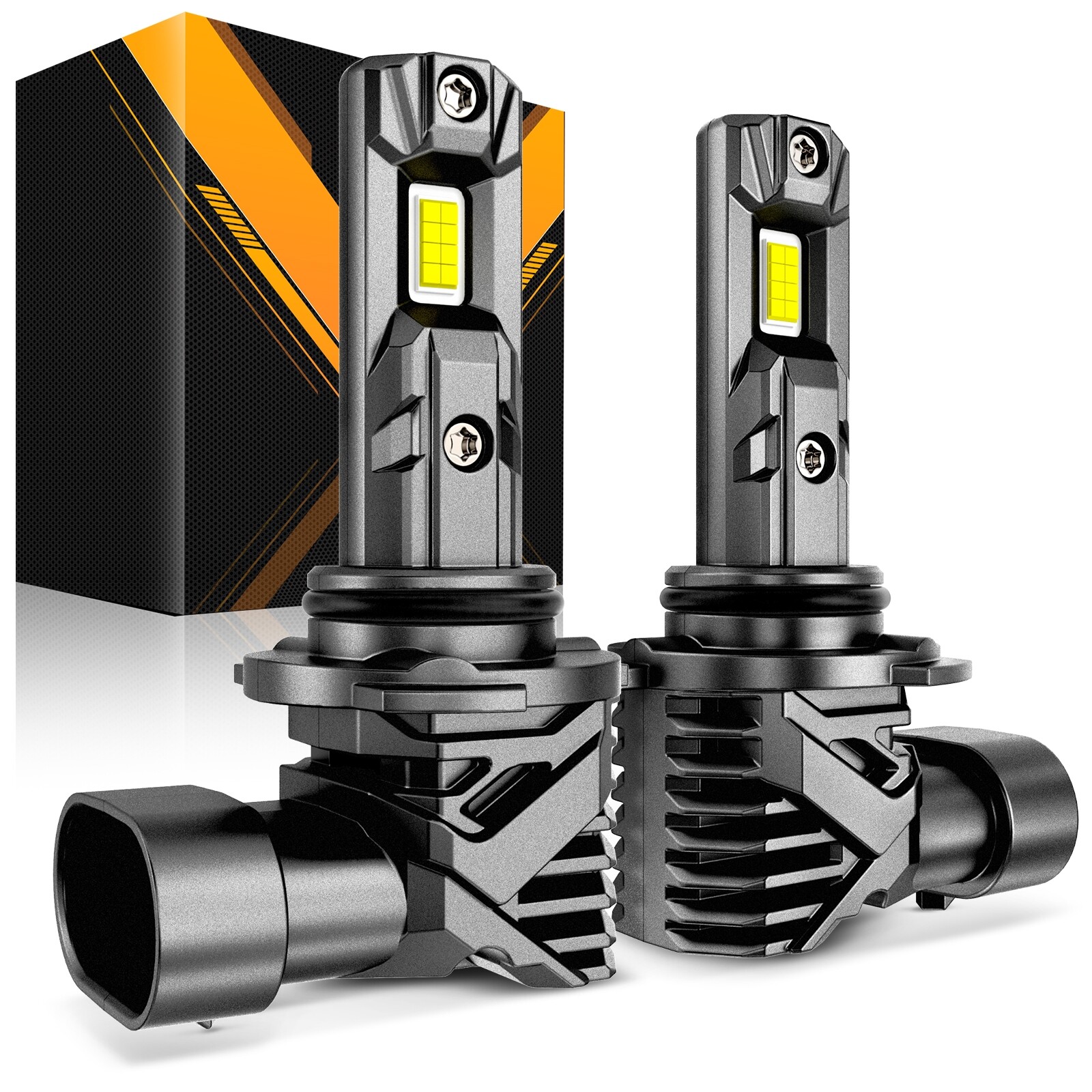 AUXBEAM HB4 9006 LED Headlight Kit Bulbs Low Beam 6500K White 25000LM 60W 1:1 2x AUXBEAM HB4 9006 LED Headlight Kit Bulbs Low Beam 6500K White 25000LM 60W 1:1 2x
