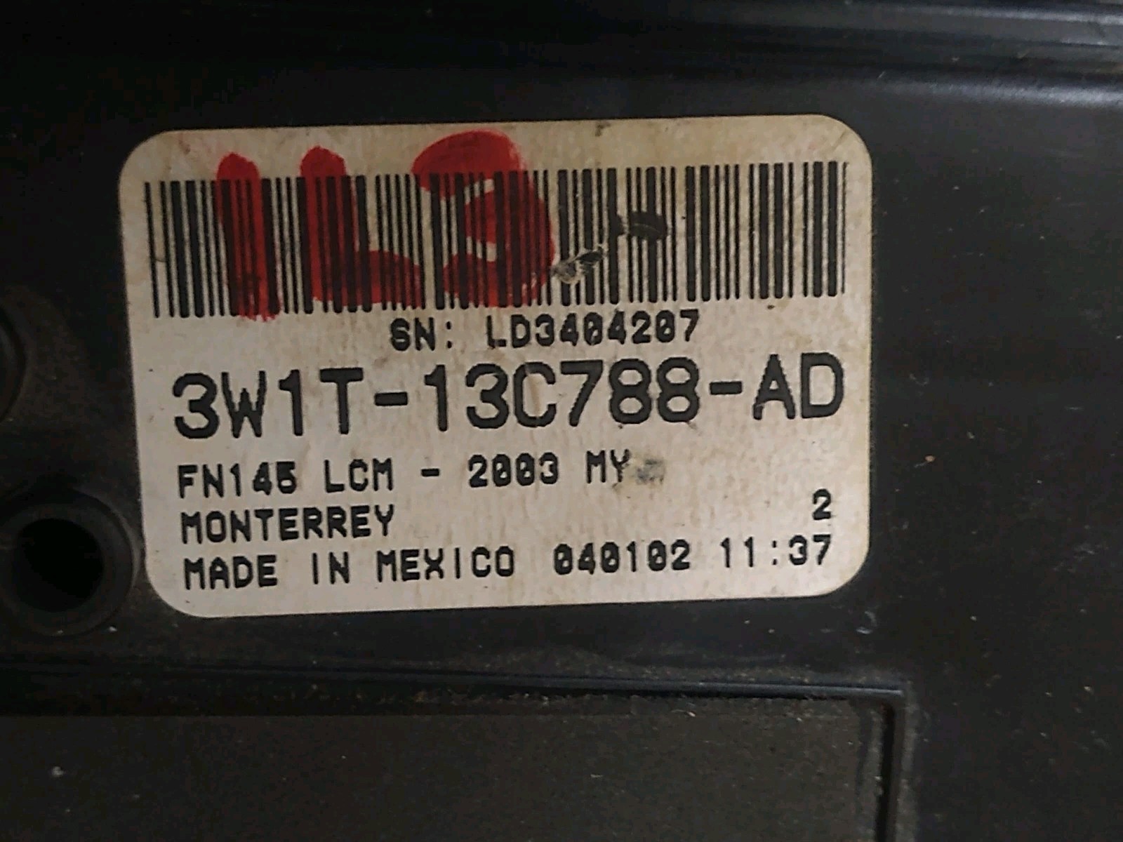 UPGRADED CIRCUIT BOARD RELAYS LIGHTNING CONTROL 3W1T-13C788-AD 03-04 LINCOLN T UPGRADED CIRCUIT BOARD RELAYS LIGHTNING CONTROL 3W1T-13C788-AD 03-04 LINCOLN T