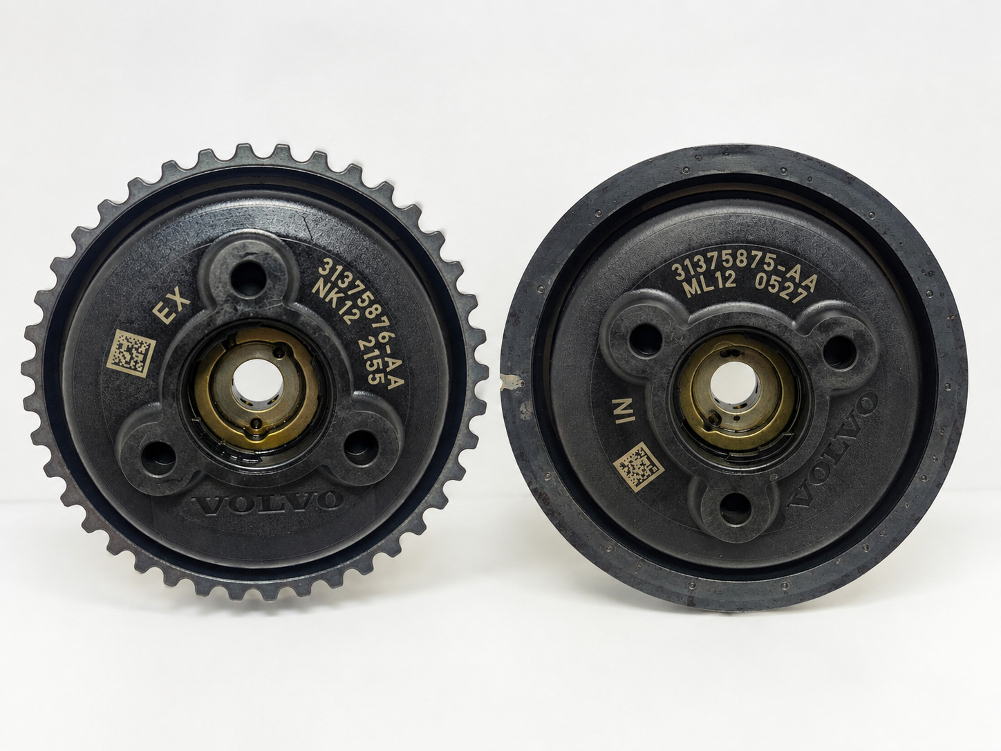 2014-2026 Volvo XC90 S60 V60 2.0L Engine Pair of Camshaft Timing Gear Sprockets