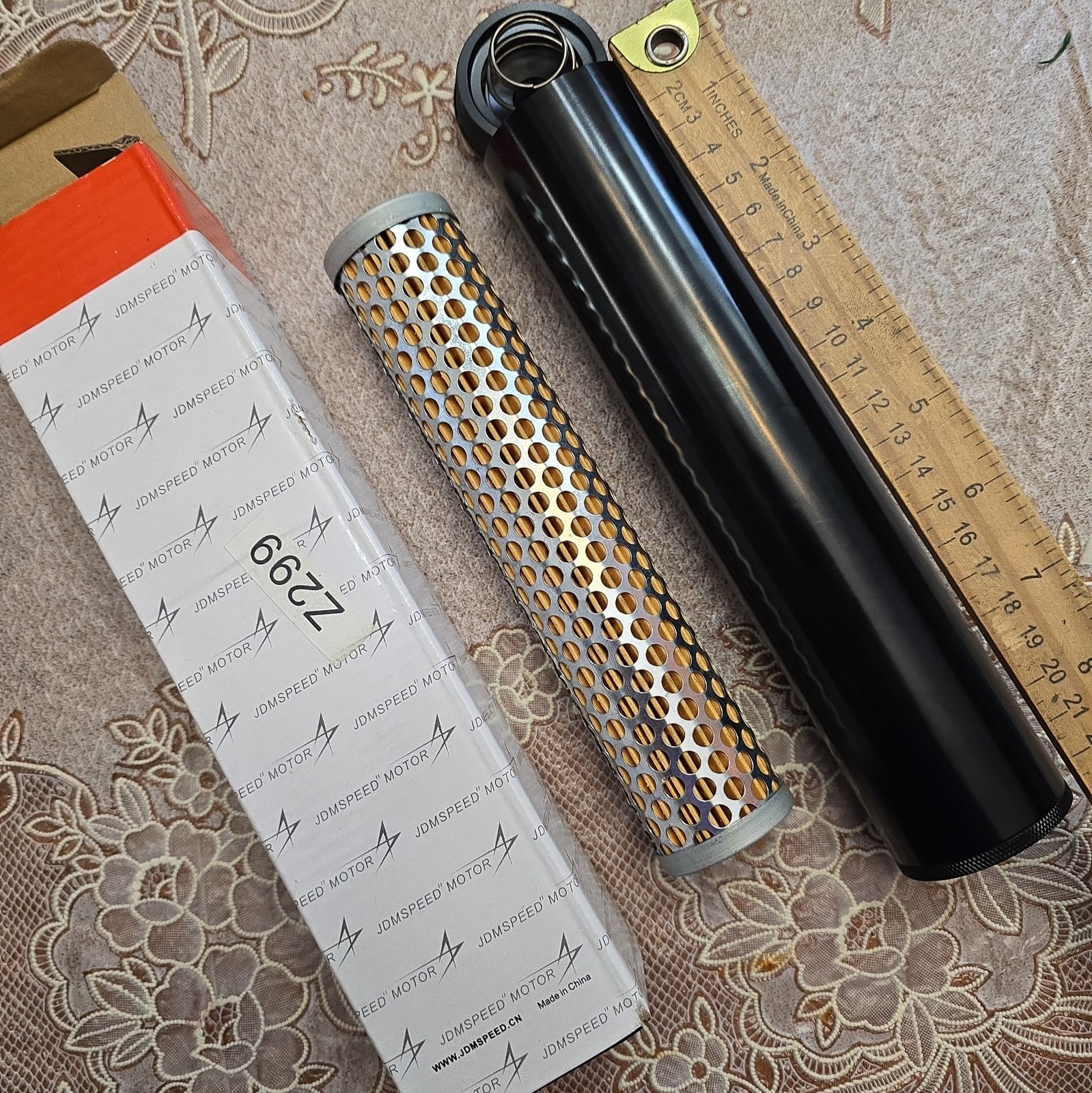 JDMSPEED Fuel Filter Aluminum JDMSPEED Fuel Filter Aluminum