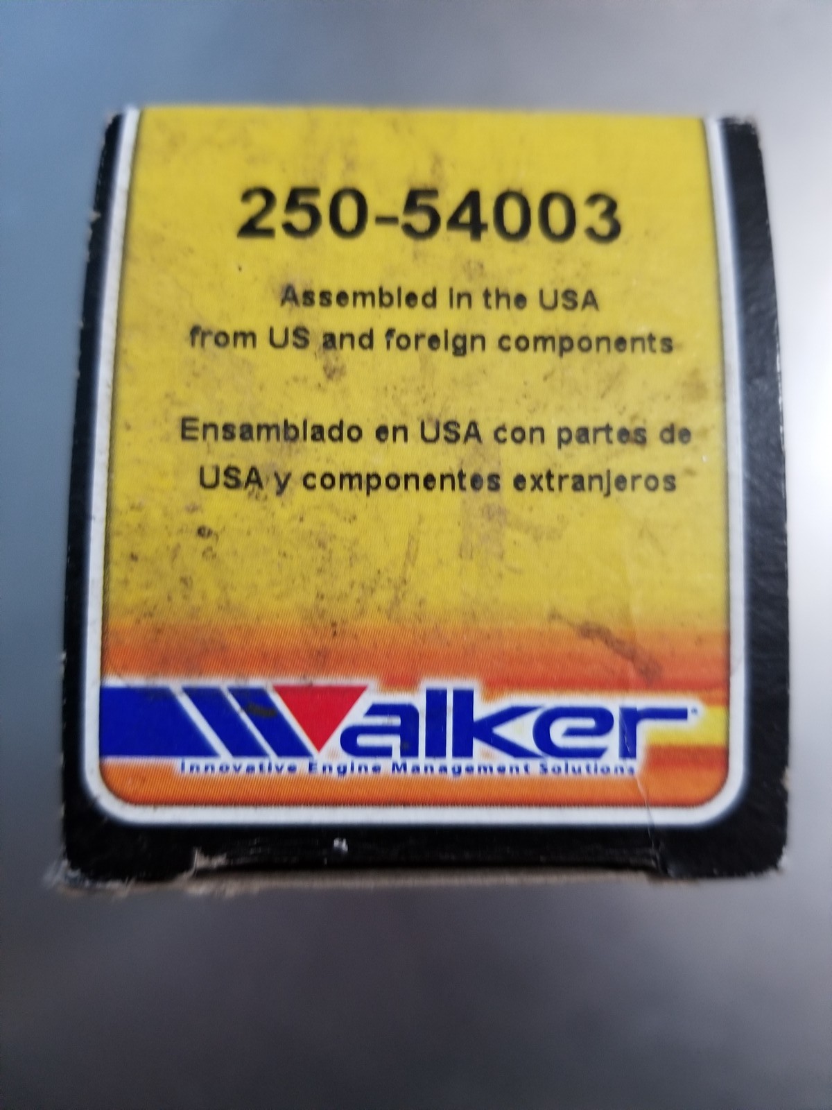 Genuine WALKER Oxygen Sensor Part# 250-54003 - New in Box Genuine WALKER Oxygen Sensor Part# 250-54003 - New in Box