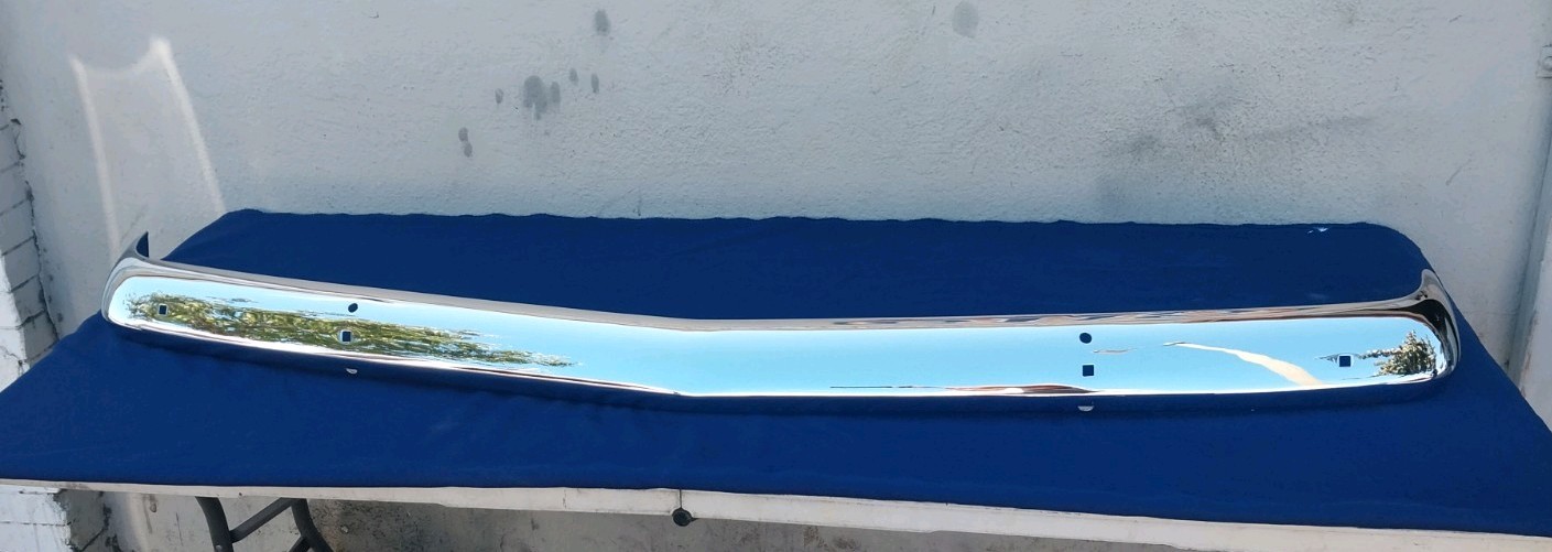 Original 1955, 1956 Ford Thunderbird Rear Bumper. Chrome Rear Bumper.. Original 1955, 1956 Ford Thunderbird Rear Bumper. Chrome Rear Bumper..