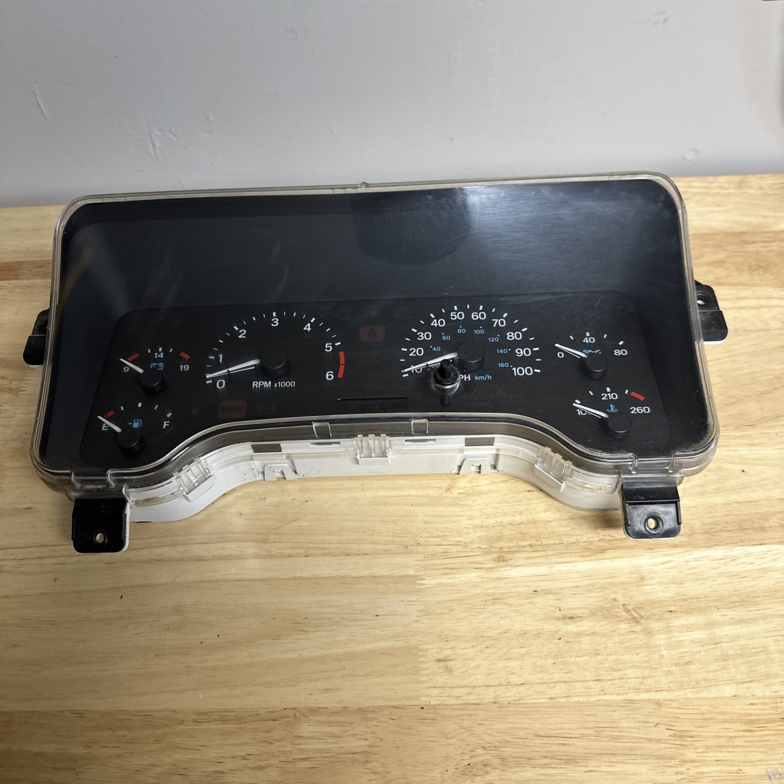 ✅1997-2000 Jeep TJ Wrangler 142k Speedometer Gauge Cluster 