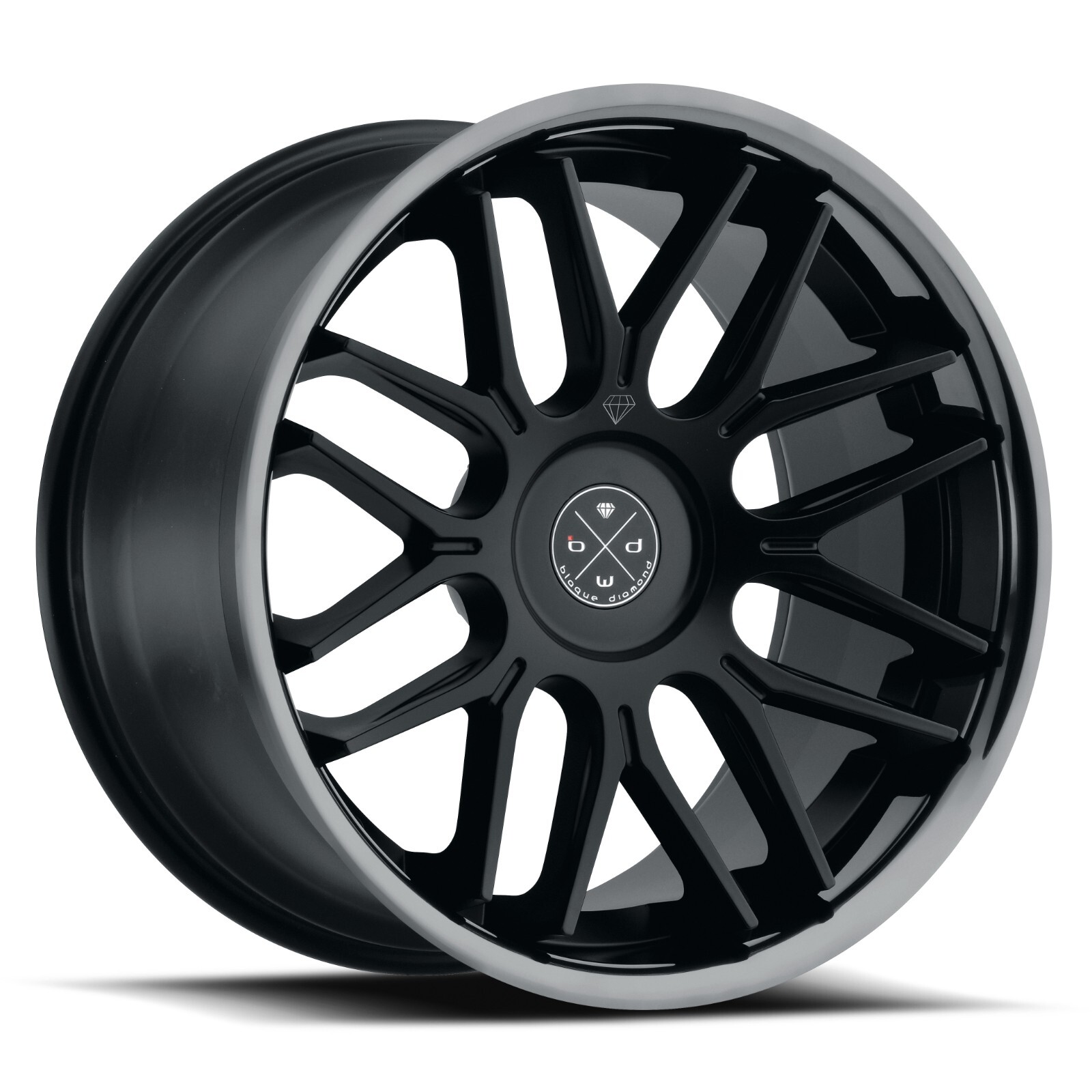 Blaque Diamond BD-27 20x9 | 20x11 Set of 4 Satin Black w/ lip FITS MERCEDES BENZ
